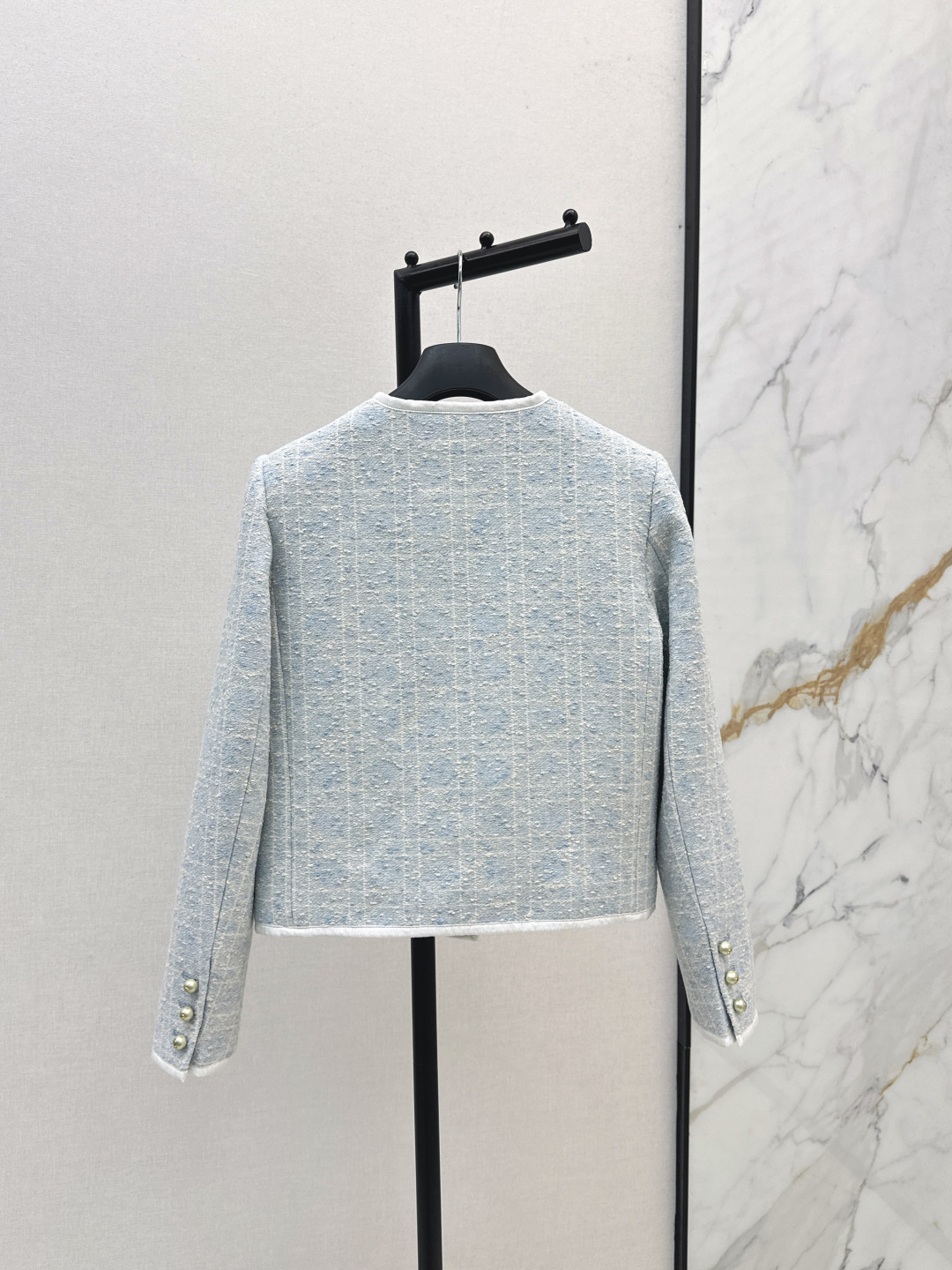 Miss D Limited Glacier Blue Houndstooth Classic Boxy Suit Jacket & Dress 10 cmp i1755766032448 7992 0 8