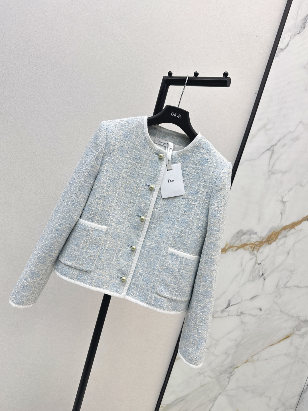 Miss D Limited Glacier Blue Houndstooth Classic Boxy Suit Jacket & Dress 4 cmp i1755766032448 9256 0 2
