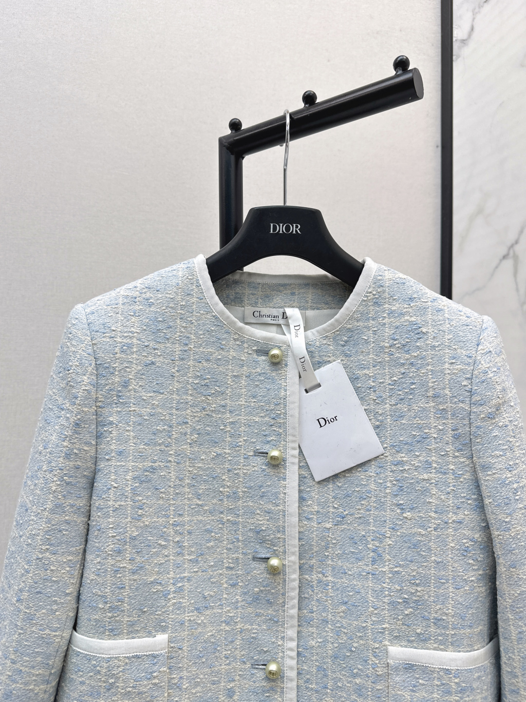 Miss D Limited Glacier Blue Houndstooth Classic Boxy Suit Jacket & Dress 5 cmp i1755766032448 9925 0 3