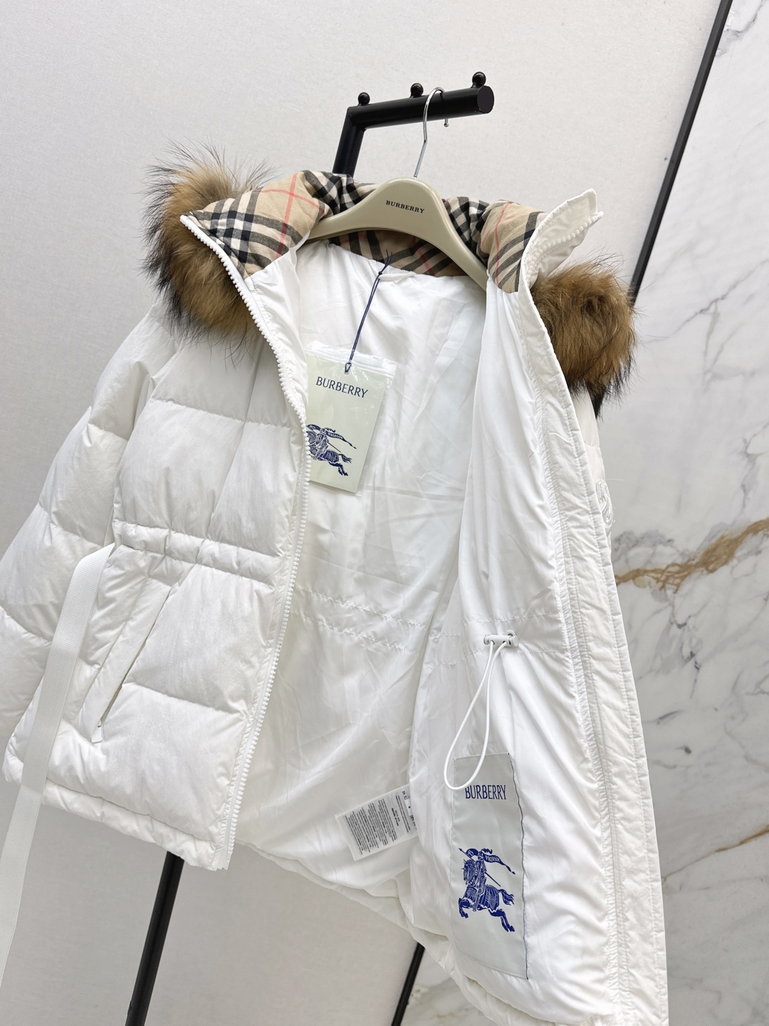 Burberry Women's Belted Hooded Down Puffer Jacket with Fur Trim 8 cmp i1755769300477 9326 0 6