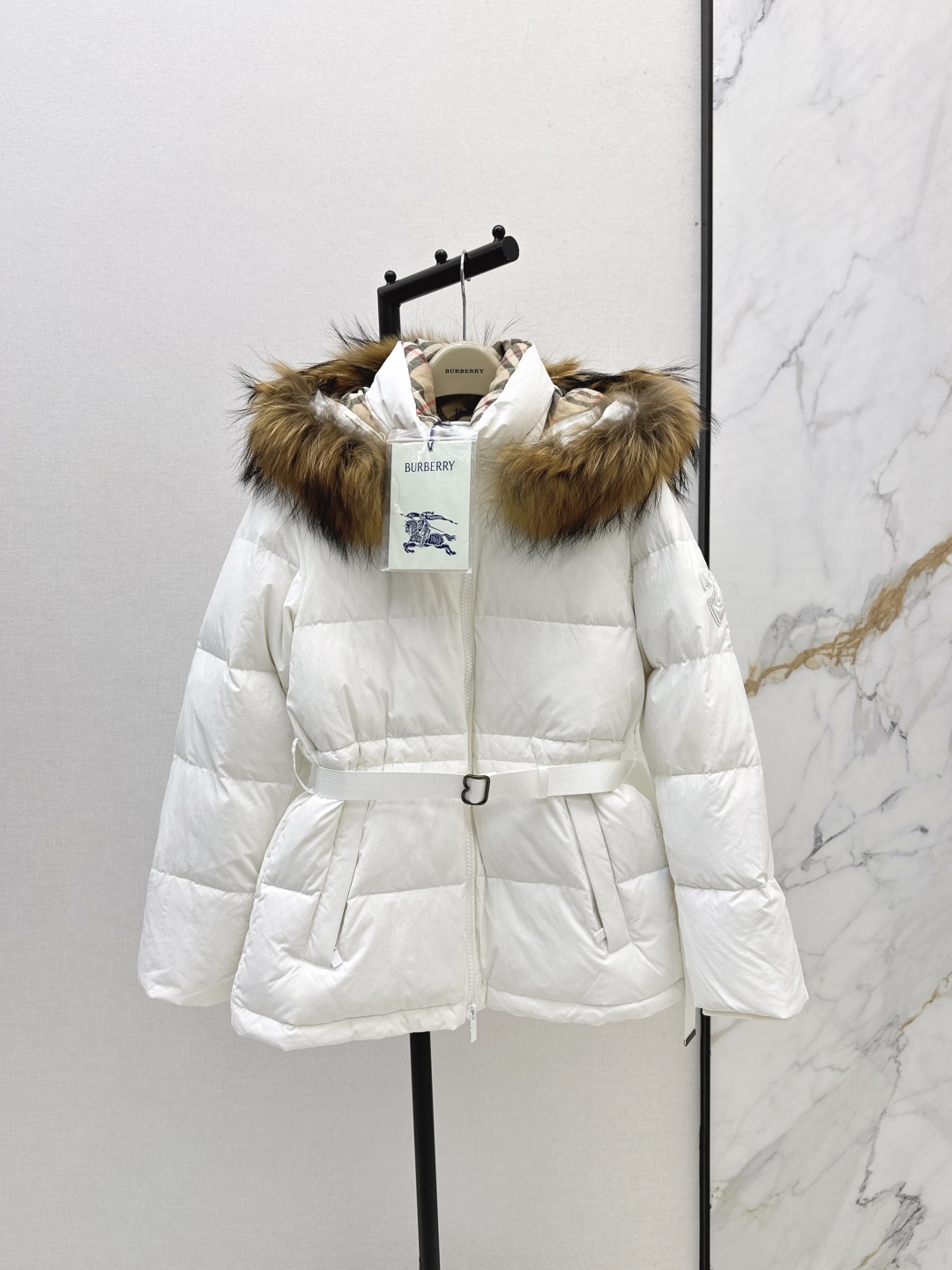 Burberry Women's Belted Hooded Down Puffer Jacket with Fur Trim 3 cmp i1755769300481 9822 0 1