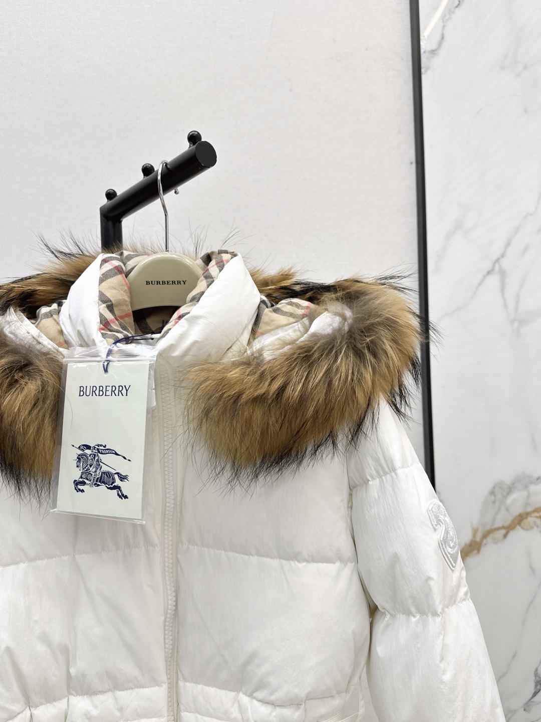 Burberry Women's Belted Hooded Down Puffer Jacket with Fur Trim 5 cmp i1755769300483 1213 0 3