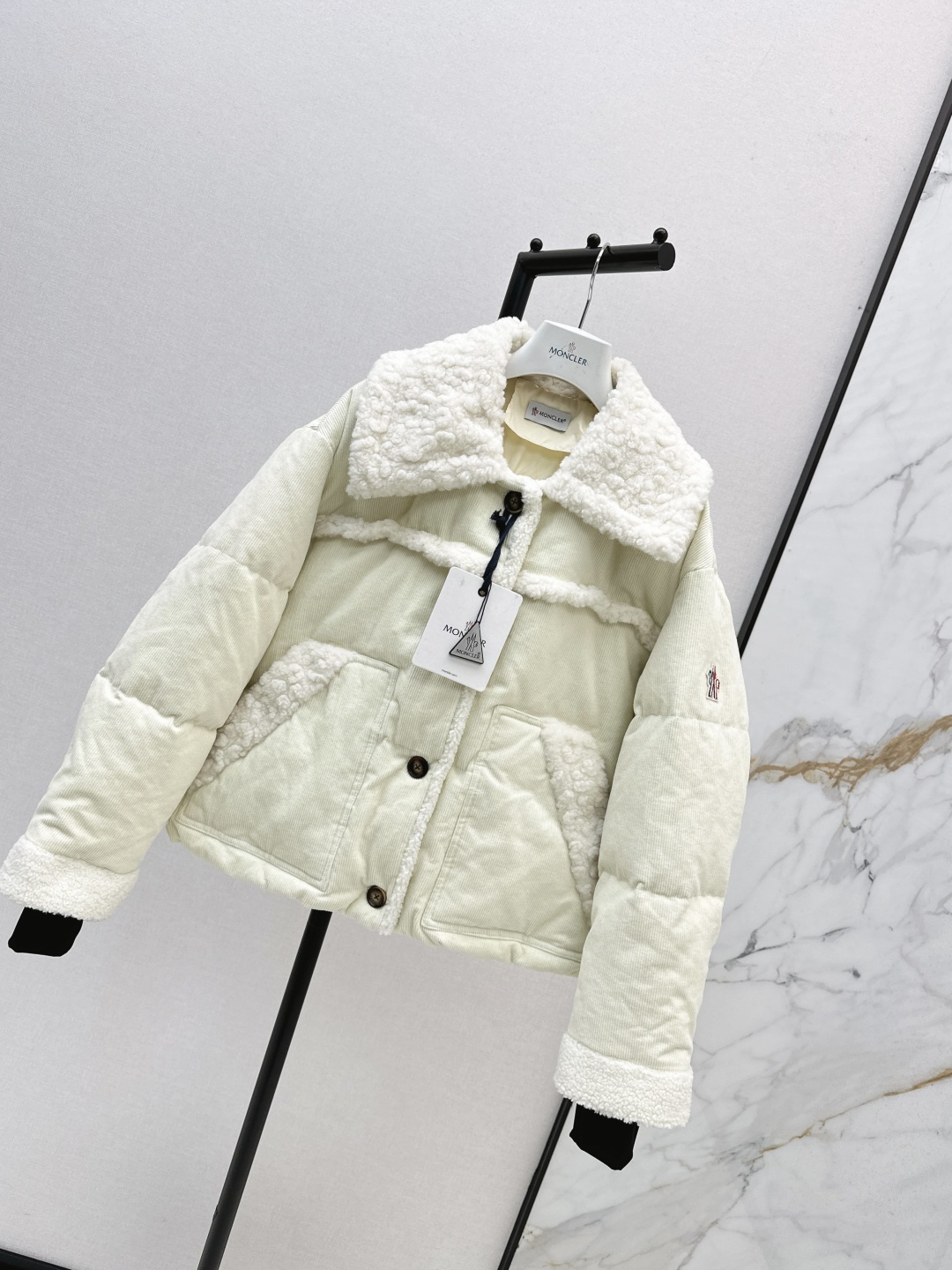 Moncler Women's Lambswool Trim Down Puffer Jacket - Warm & Stylish Outerwear 3 cmp i1755769917334 9101 0 1