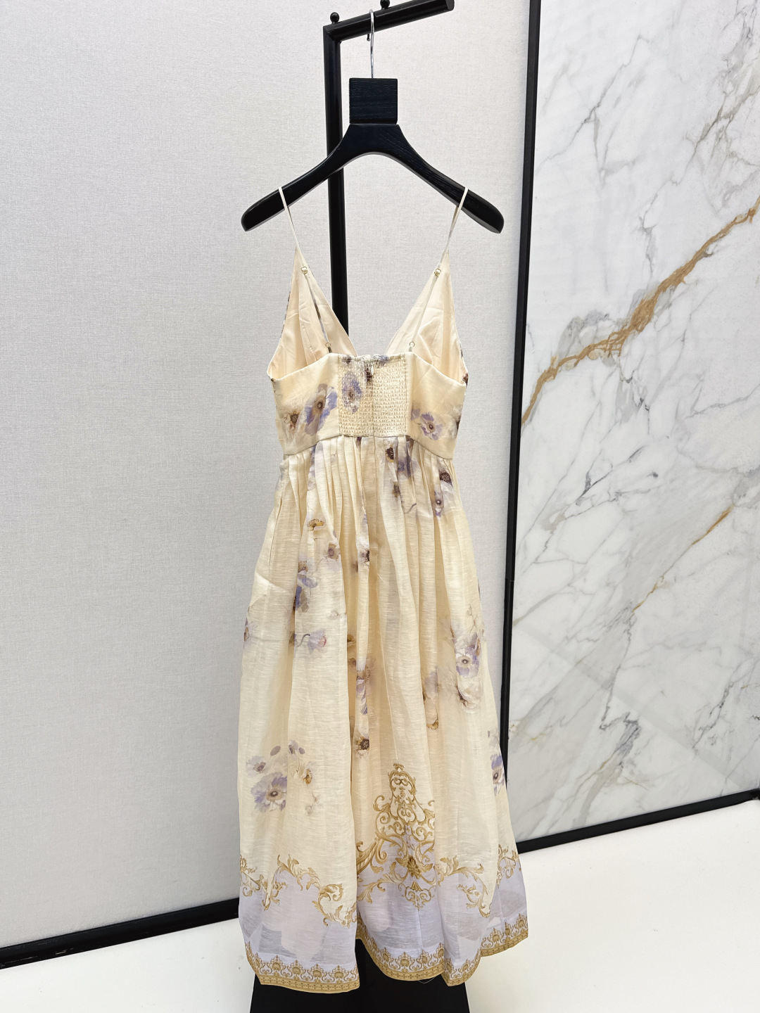 Zimmen-M Floral Print Maxi Slip Dress - Resort Style, Elegant, Bohemian 8 cmp i1755992842208 8695 0 7