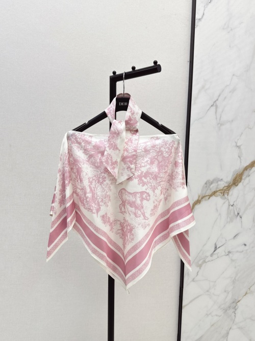 Dior Pink Animal Print Silk Cape Scarf Shawl, Designer Resort Wear 1 Dior Pink Animal Print Silk Cape Scarf Shawl, Designer Resort Wear