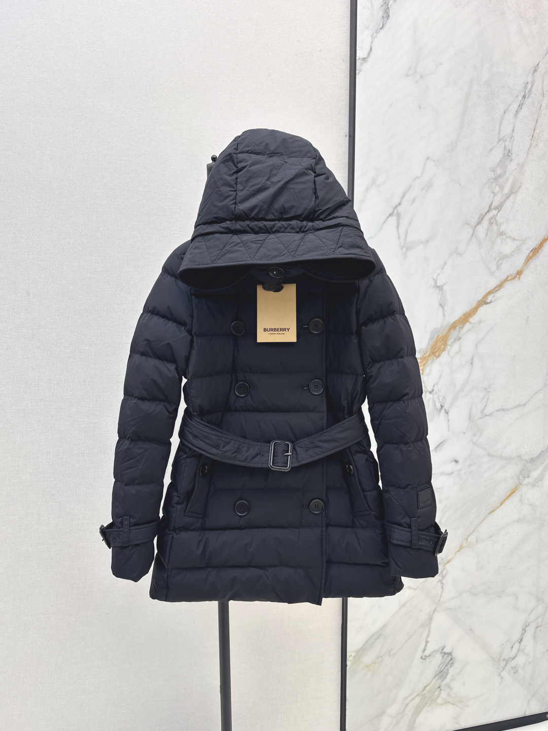 Burberry Women's Double-Breasted Hooded Down Puffer Jacket Outerwear 2 cmp i1756375864279 7530 0 0