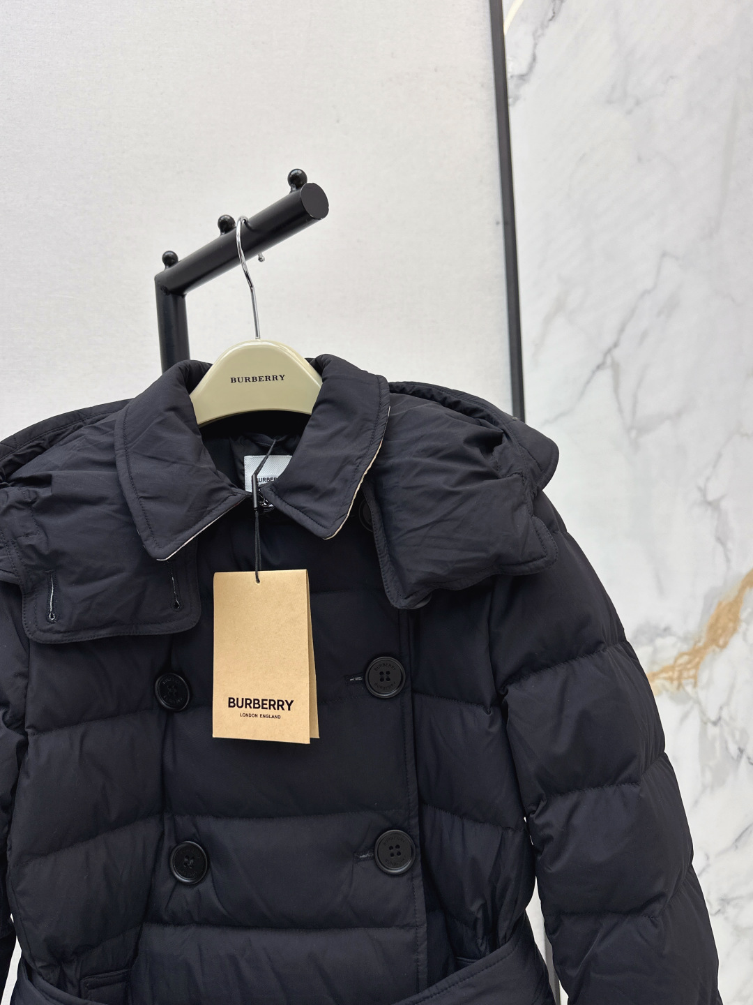 Burberry Women's Double-Breasted Hooded Down Puffer Jacket Outerwear 6 cmp i1756375867234 9392 0 4