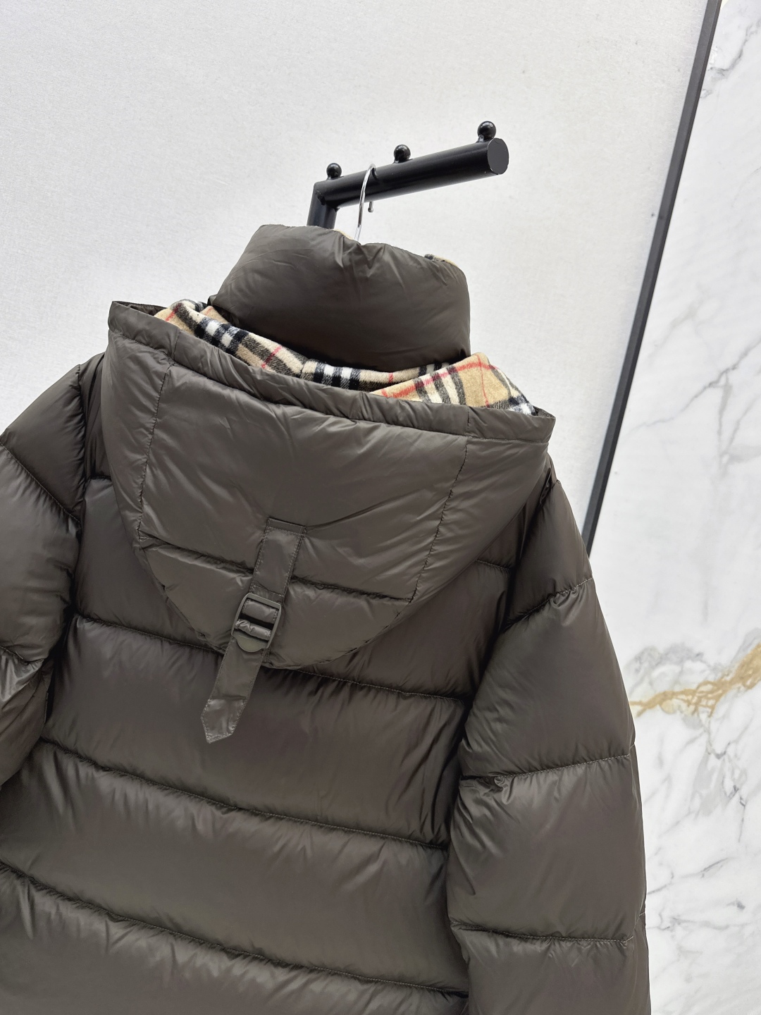 Burberry Women's Hooded Puffer Jacket Goose Down Filled H-Line Coat 10 cmp i1756377076591 2289 0 8