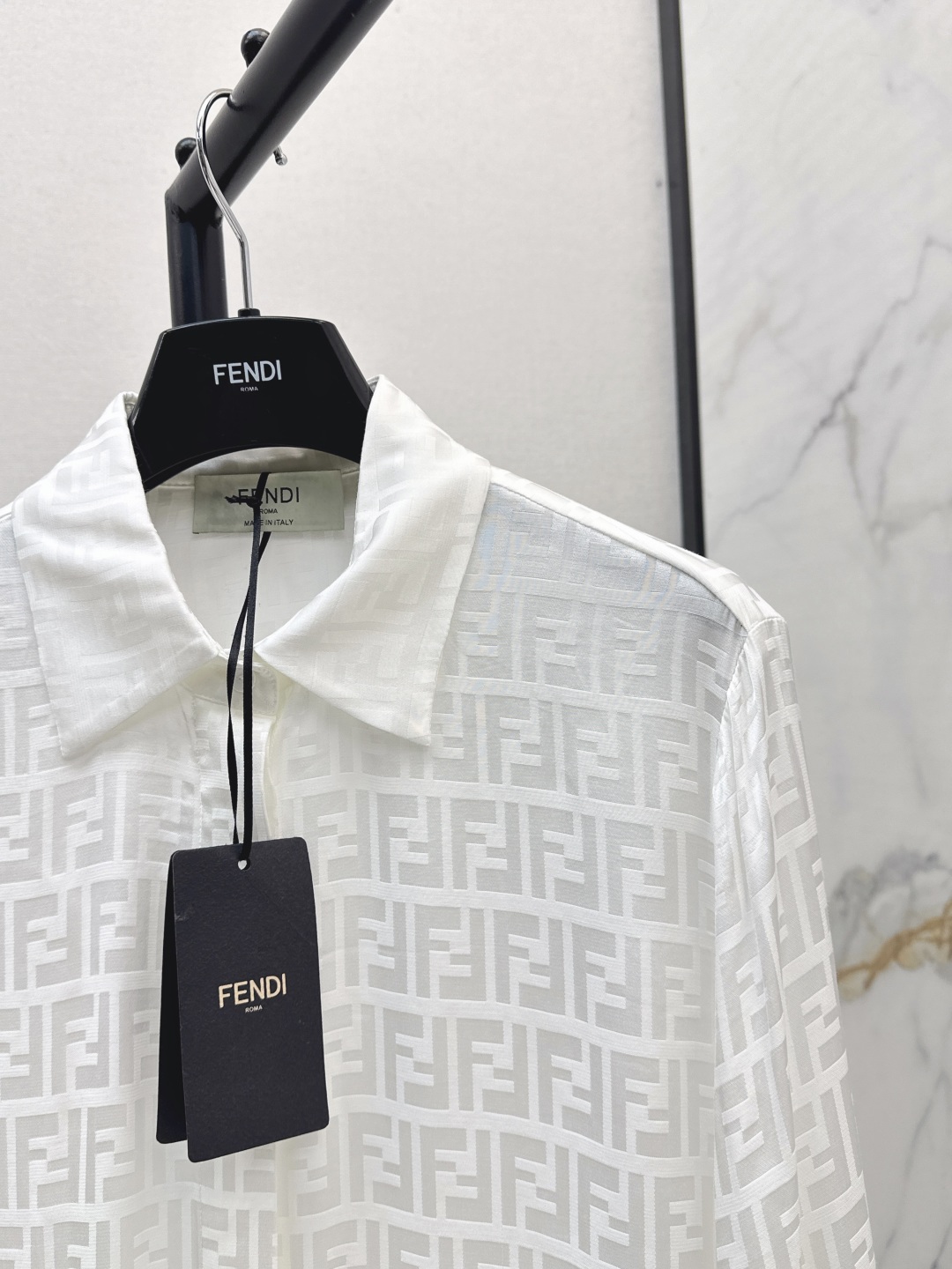Fendi Women's Logo Jacquard Shirt and Pleated Skirt Set - Elegant and Chic 7 cmp i1756463421963 5273 0 5