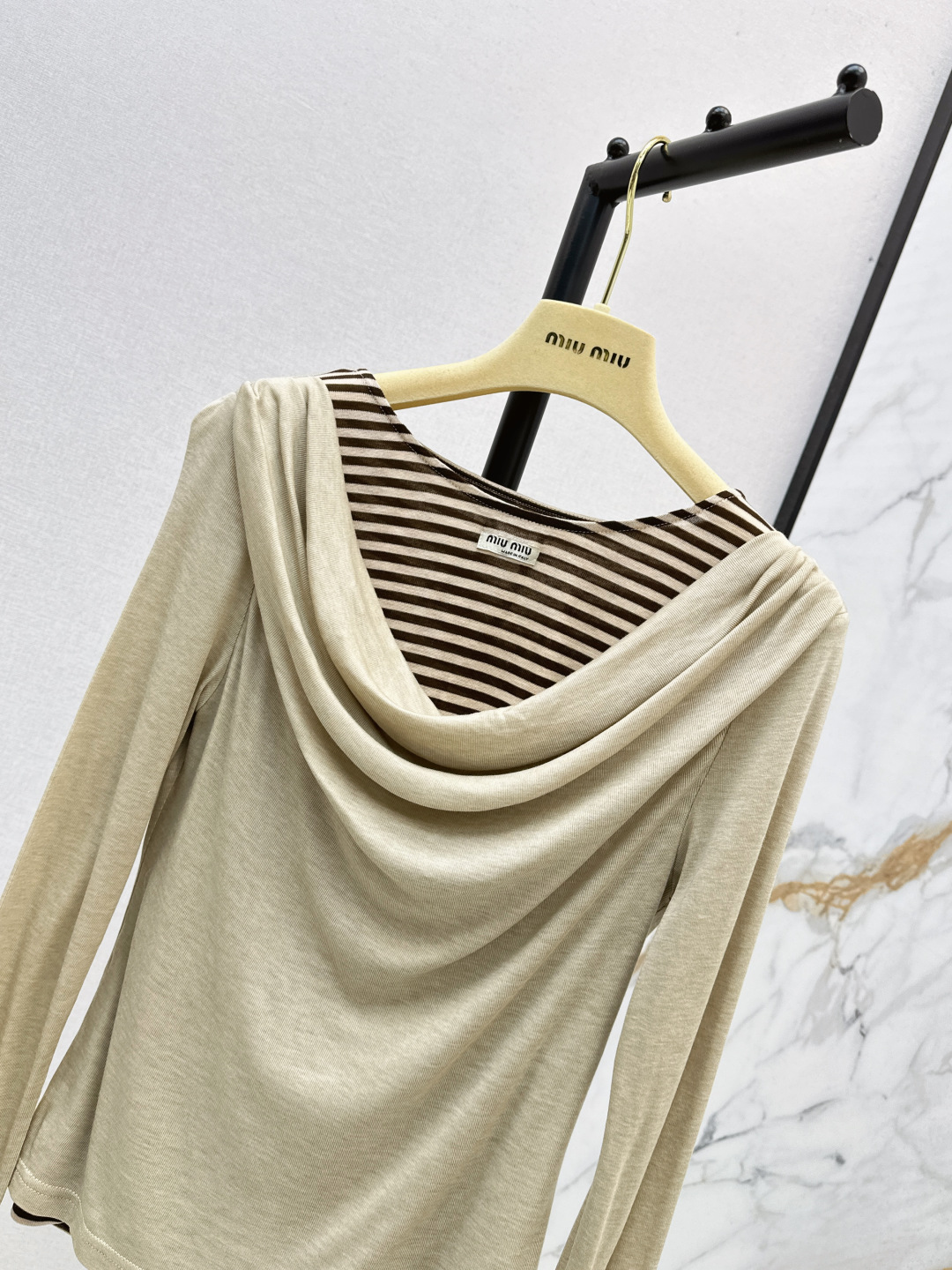 Miu Miu Striped Layered-Look Long Sleeve Top 4 cmp i1756463995202 8715 0 2