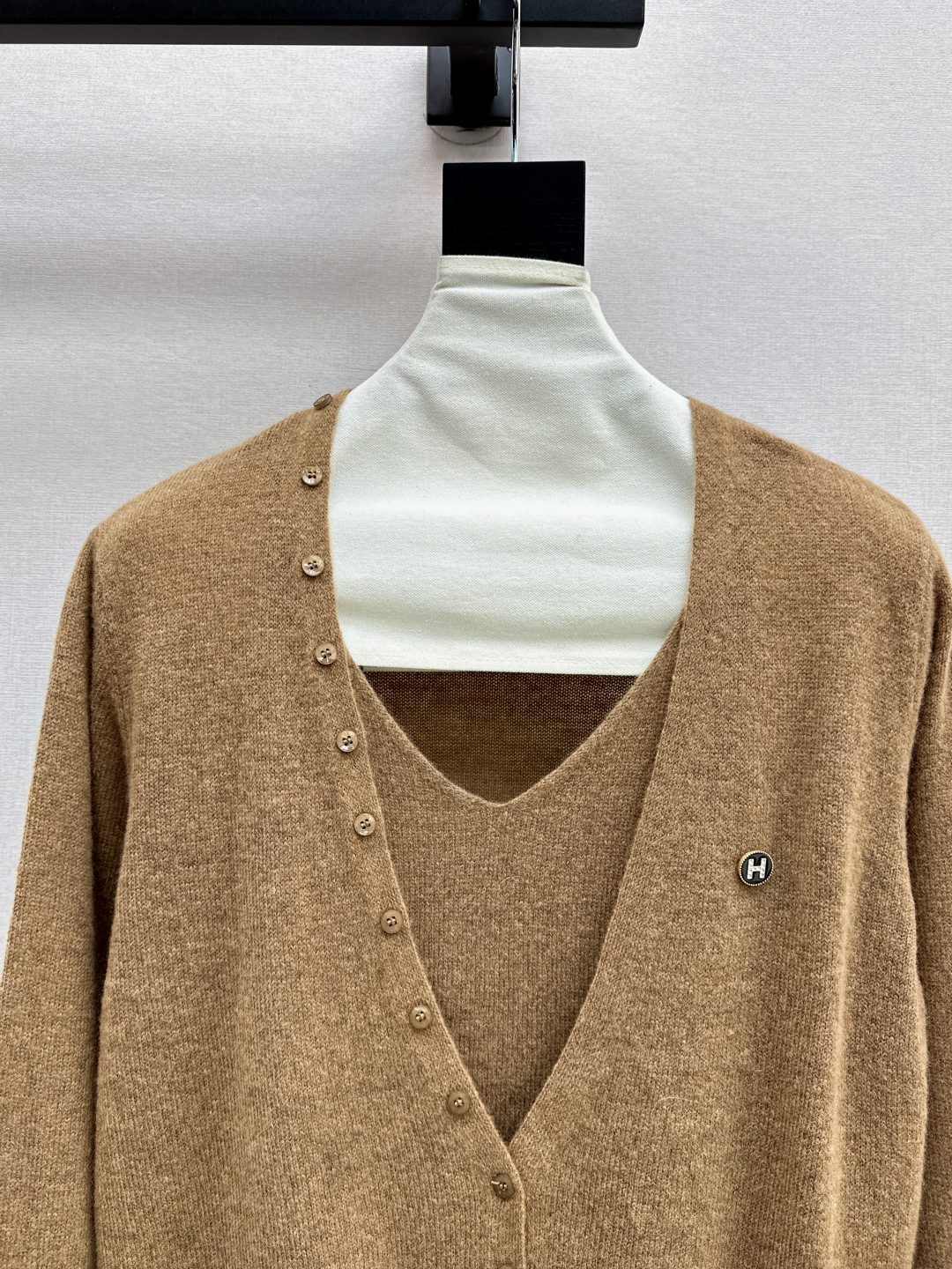 Elegant Wool Blend Two-Piece Knit Cardigan, Casual & Chic Fall/Winter Style 5 cmp i1756524239371 5129 0 3