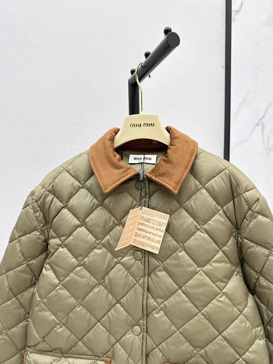 Miu Miu Women's Quilted Puffer Coat with Corduroy Collar - Fall/Winter 5 cmp i1756525270414 3993 0 3