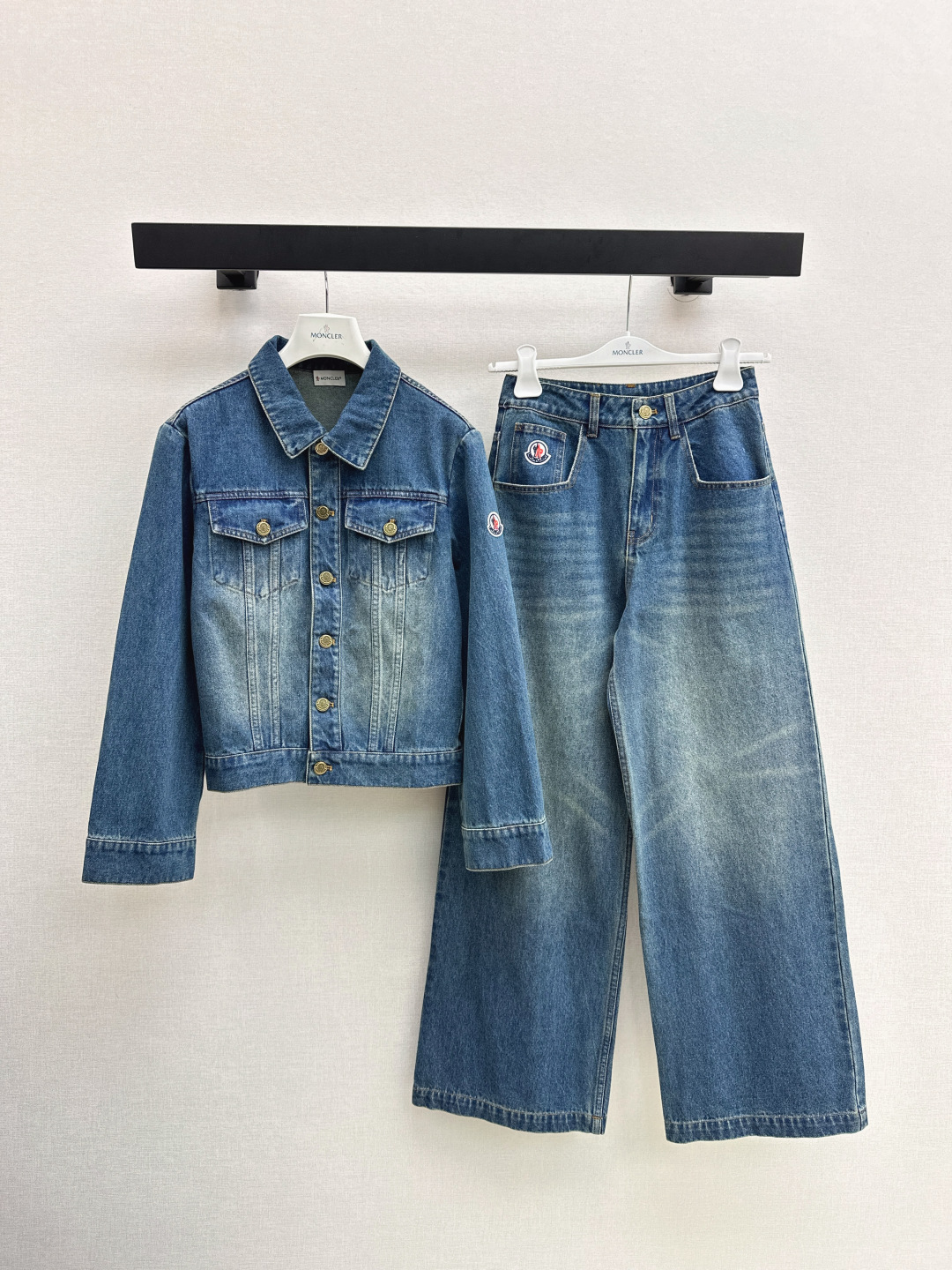 Moncler Women's Denim Jacket and Jeans Set - Vintage Wash, Relaxed Fit 2 cmp i1756526591934 4917 0 0