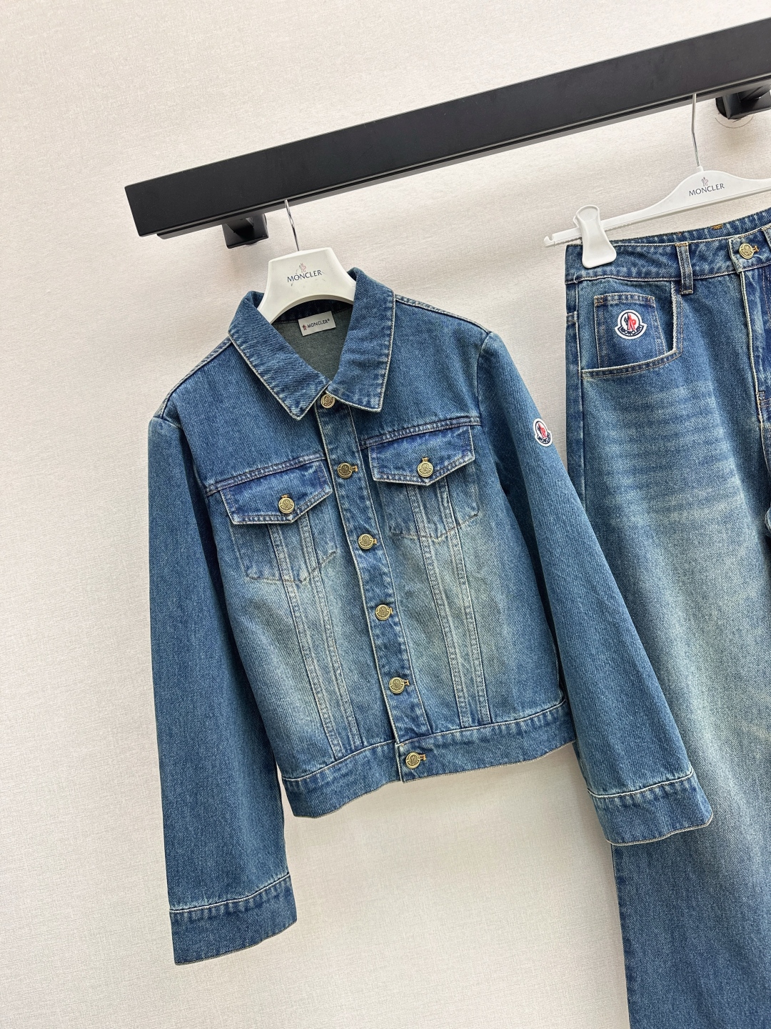 Moncler Women's Denim Jacket and Jeans Set - Vintage Wash, Relaxed Fit 4 cmp i1756526596946 7103 0 2