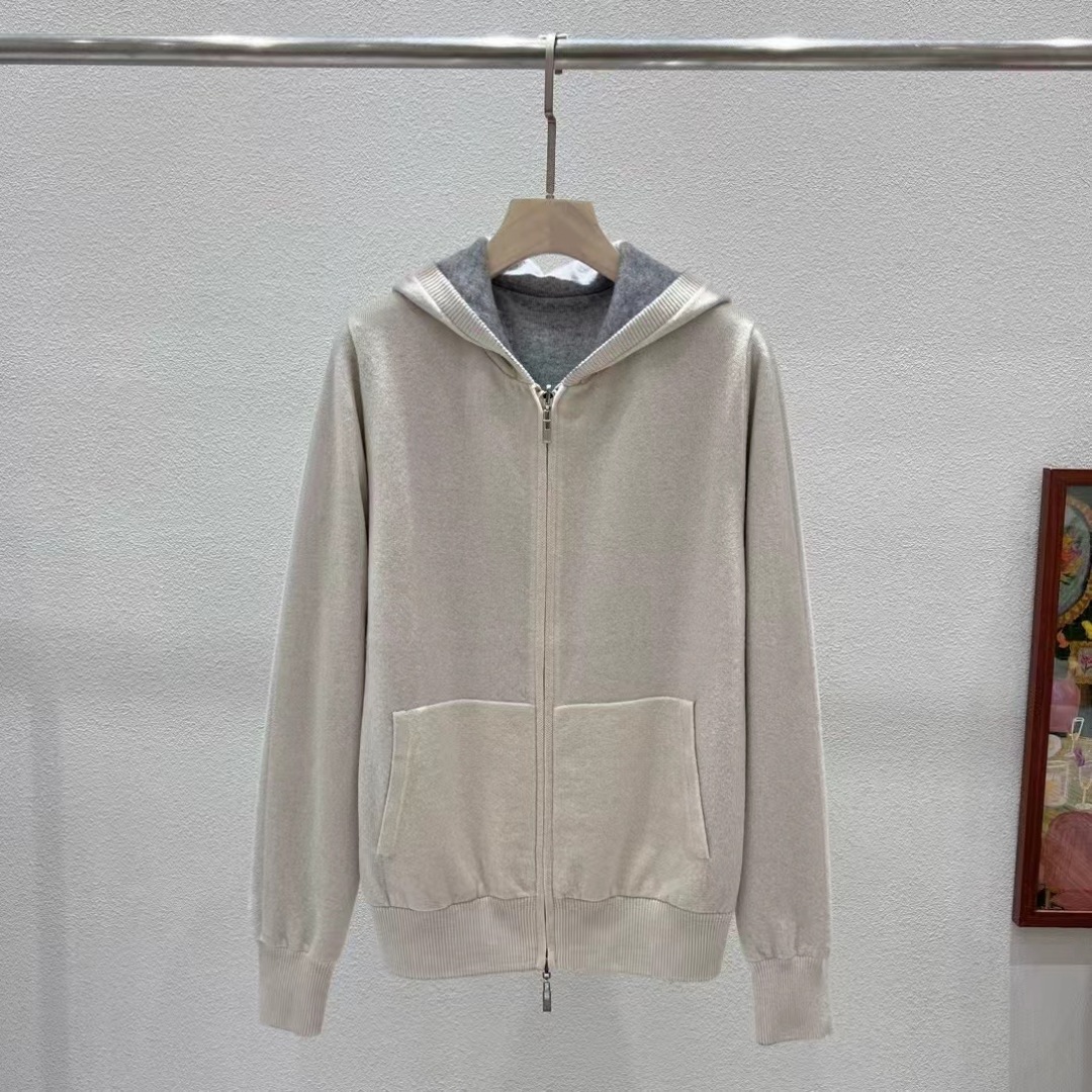 Women's Double-Faced Cashmere Hooded Cardigan - Soft, Comfortable, and Stylish 4 cmp i1756603418601 4029 0 2