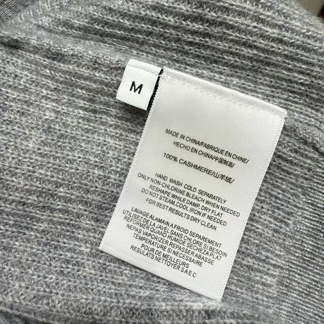 BV Wool Knit Cardigan Women's Large Lapel Metal Buckle Cashmere Sweater 9 cmp i1756603591930 3183 0 7
