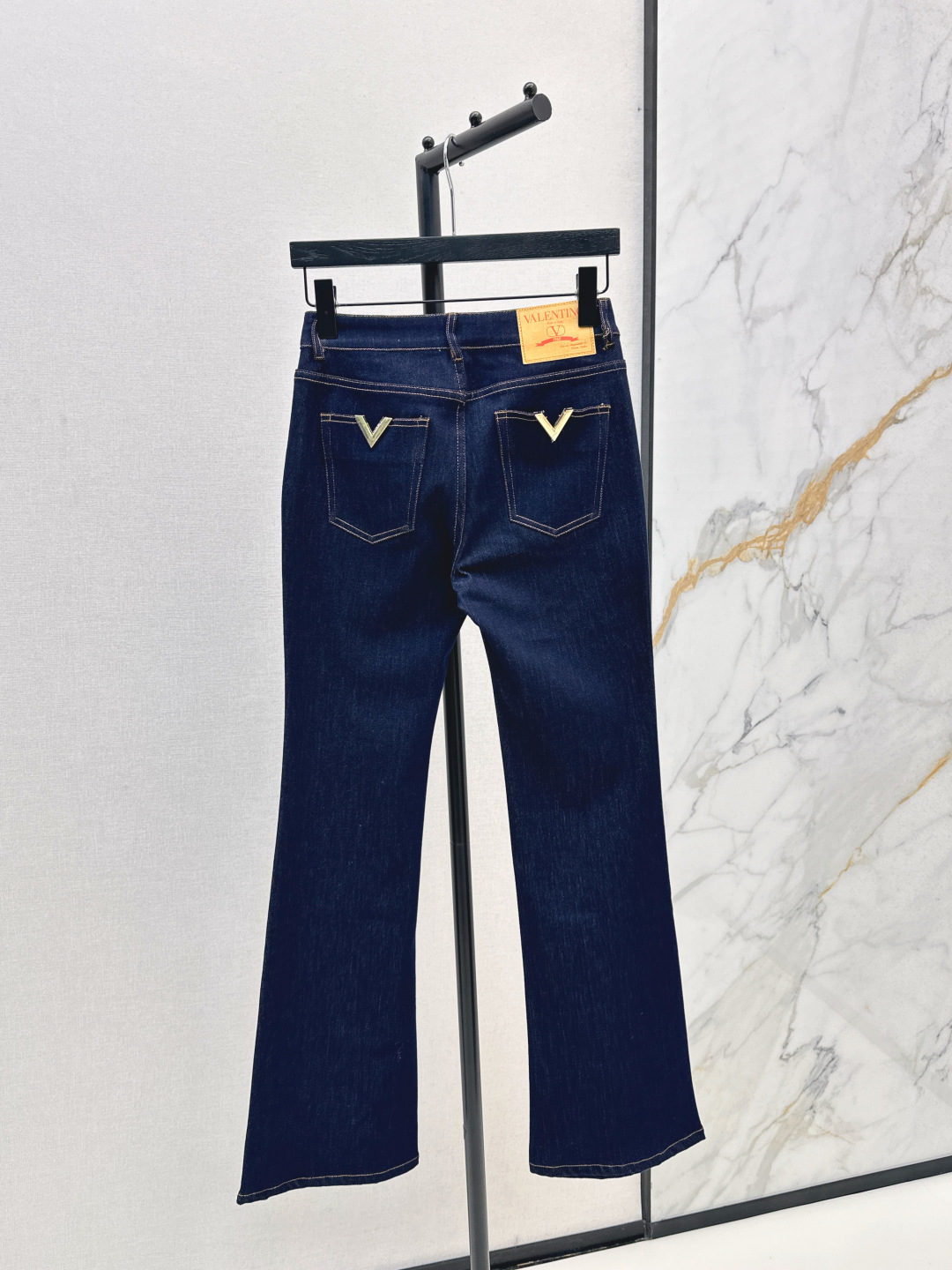 Women's VLTN 25Ss High Waist Flare Leg Jeans With Metal Buckle Decoration 3 cmp i1756611650113 652 0 1