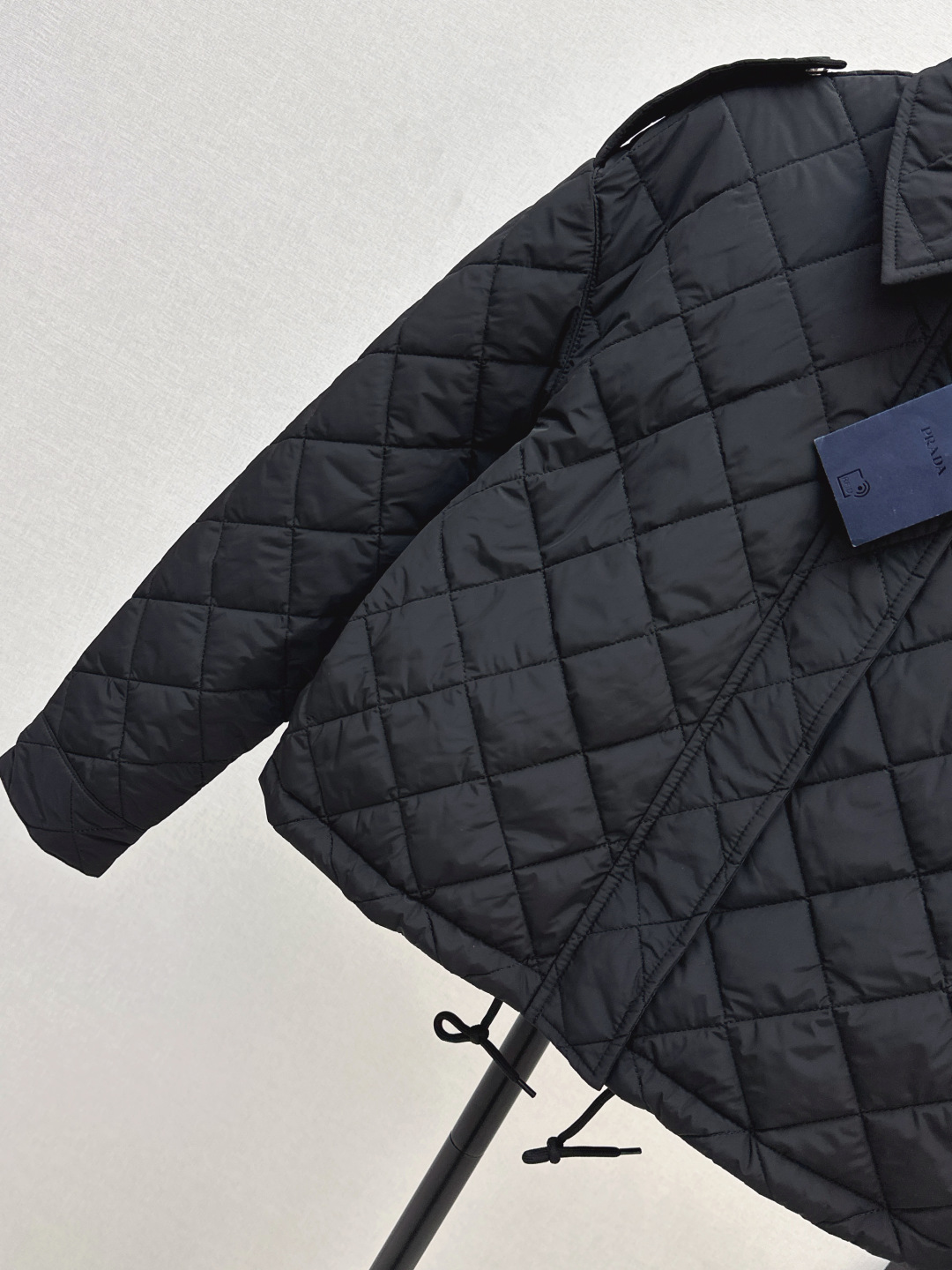Prada Women's Diamond Quilted Lightweight Jacket, Black, S-L Sizes 7 cmp i1756620227097 4486 0 5