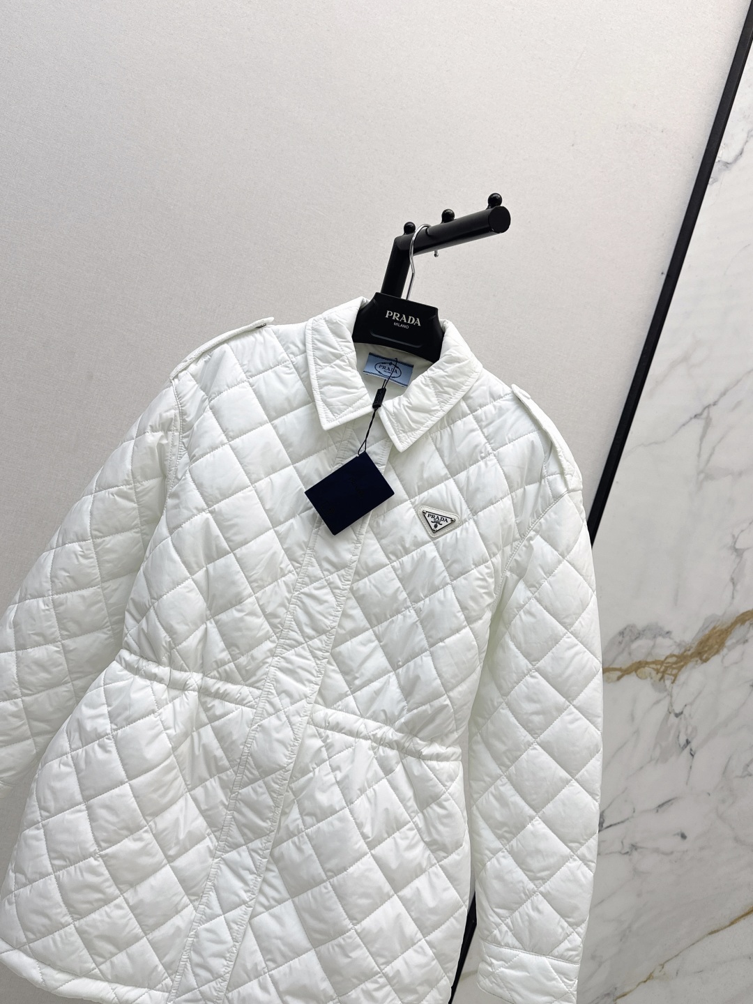 Prada Quilted Padded Jacket - Stylish Drawstring Waist Coat 4 cmp i1756620328899 1317 0 2