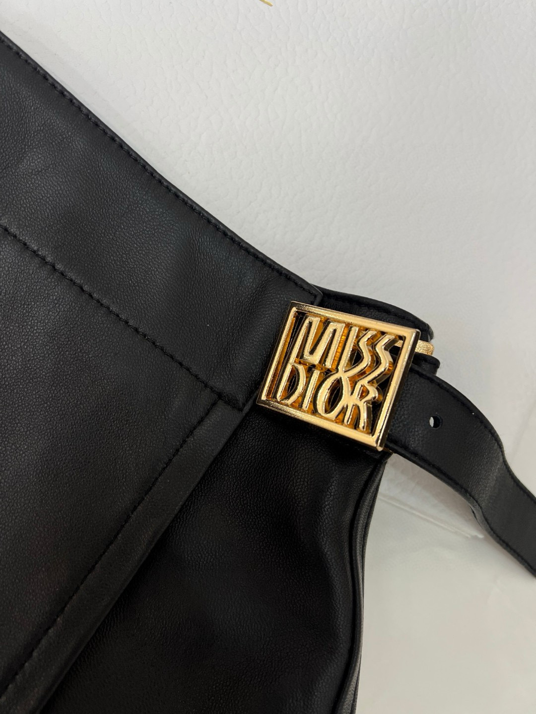 Dior Lambskin Leather Skirt with Crossover Design and Anti-Exposure Feature 5 cmp i1756699638915 4707 0 3