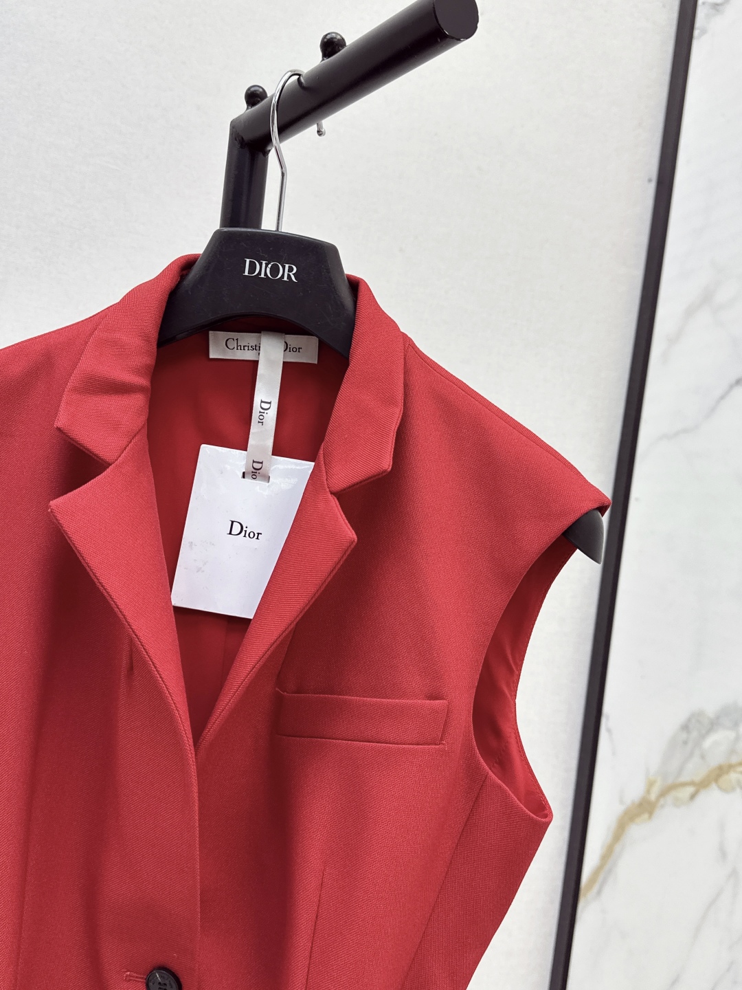 Dior Sleeveless Blazer Dress with Belt - Autumn Collection - Slim Fit 6 cmp i1756709831443 3887 0 4