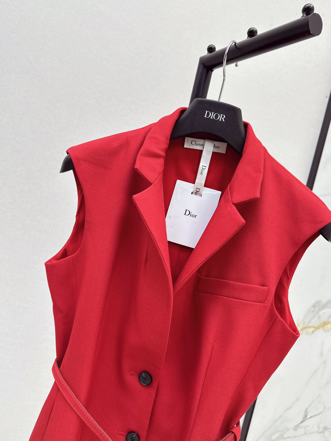Dior Sleeveless Blazer Dress with Belt - Autumn Collection - Slim Fit 5 cmp i1756709834741 3809 0 3