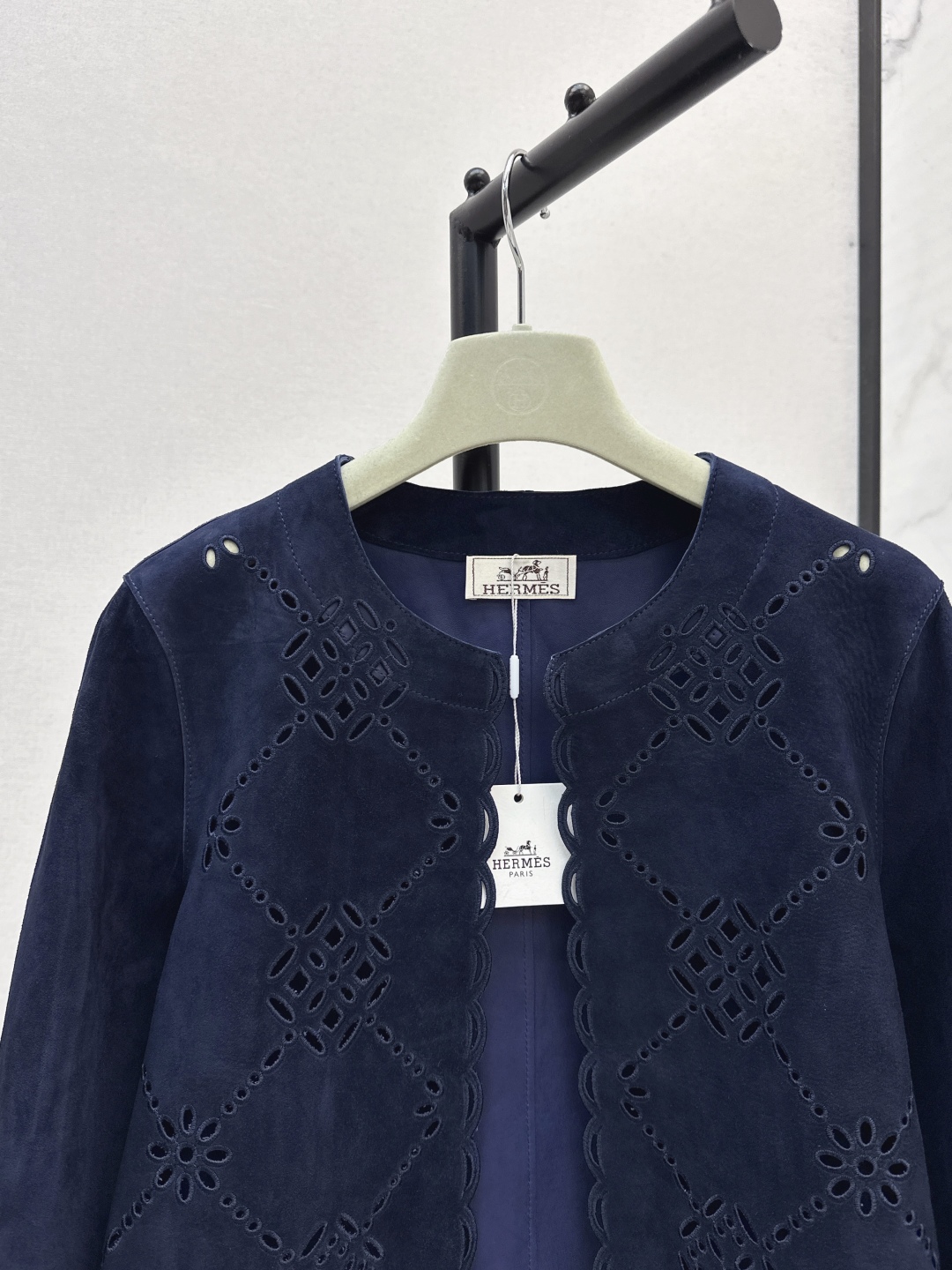Hermès Women's Suede Lambskin Jacket - Heavy Embroidery, Chic Design 5 cmp i1756710804131 4990 0 3