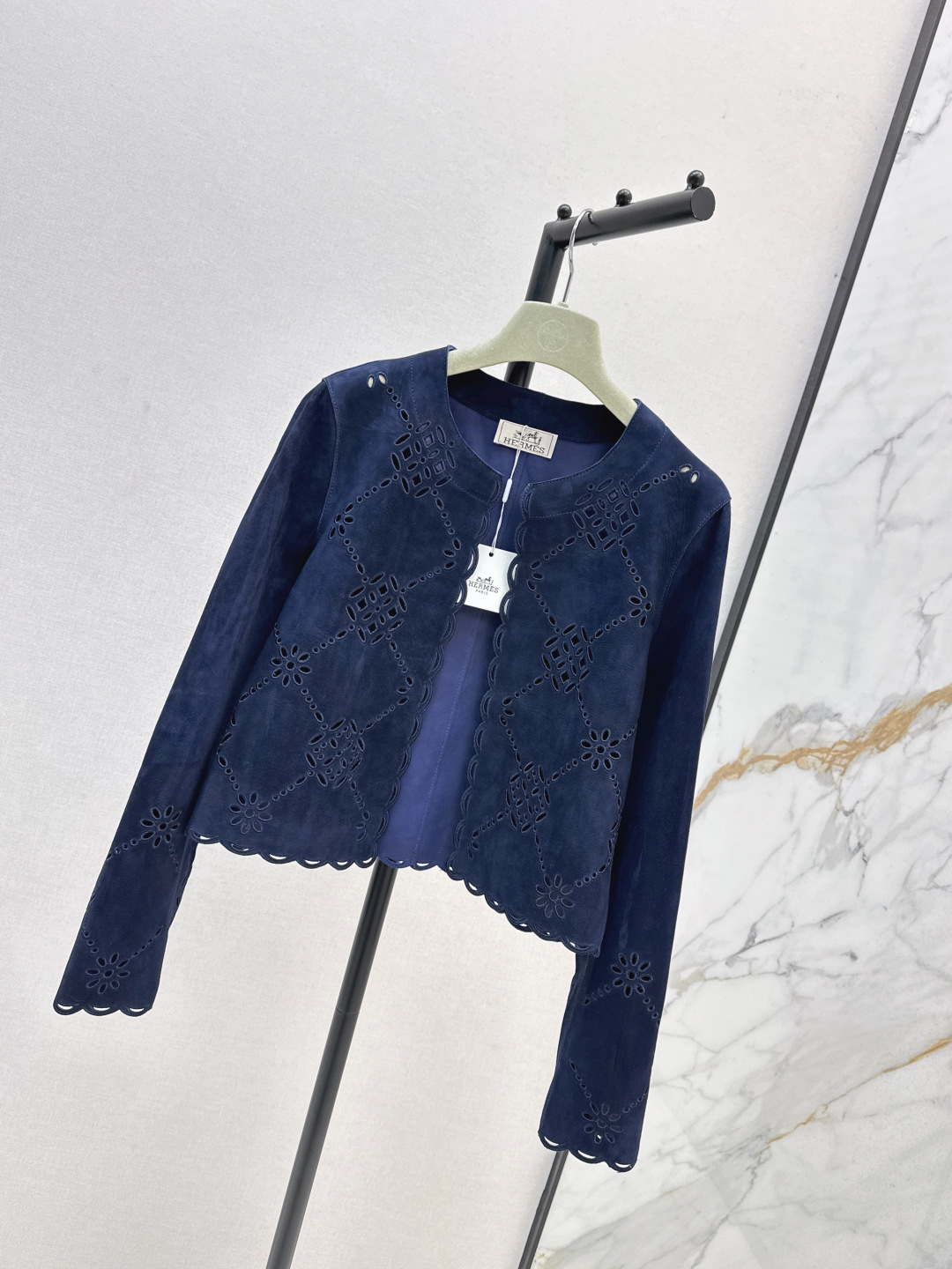 Hermès Women's Suede Lambskin Jacket - Heavy Embroidery, Chic Design 3 cmp i1756710804131 8275 0 1