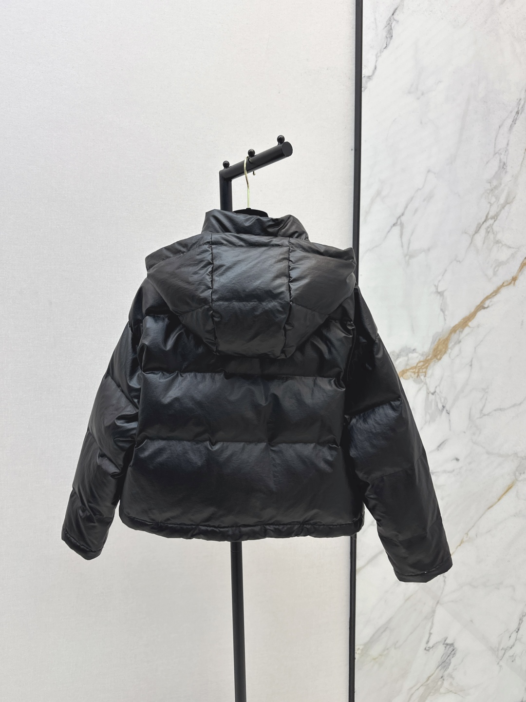 Chanel-Inspired Black Puffer Jacket with Hood, Double Pockets - Stylish & Warm 10 cmp i1756713251040 9457 0 8