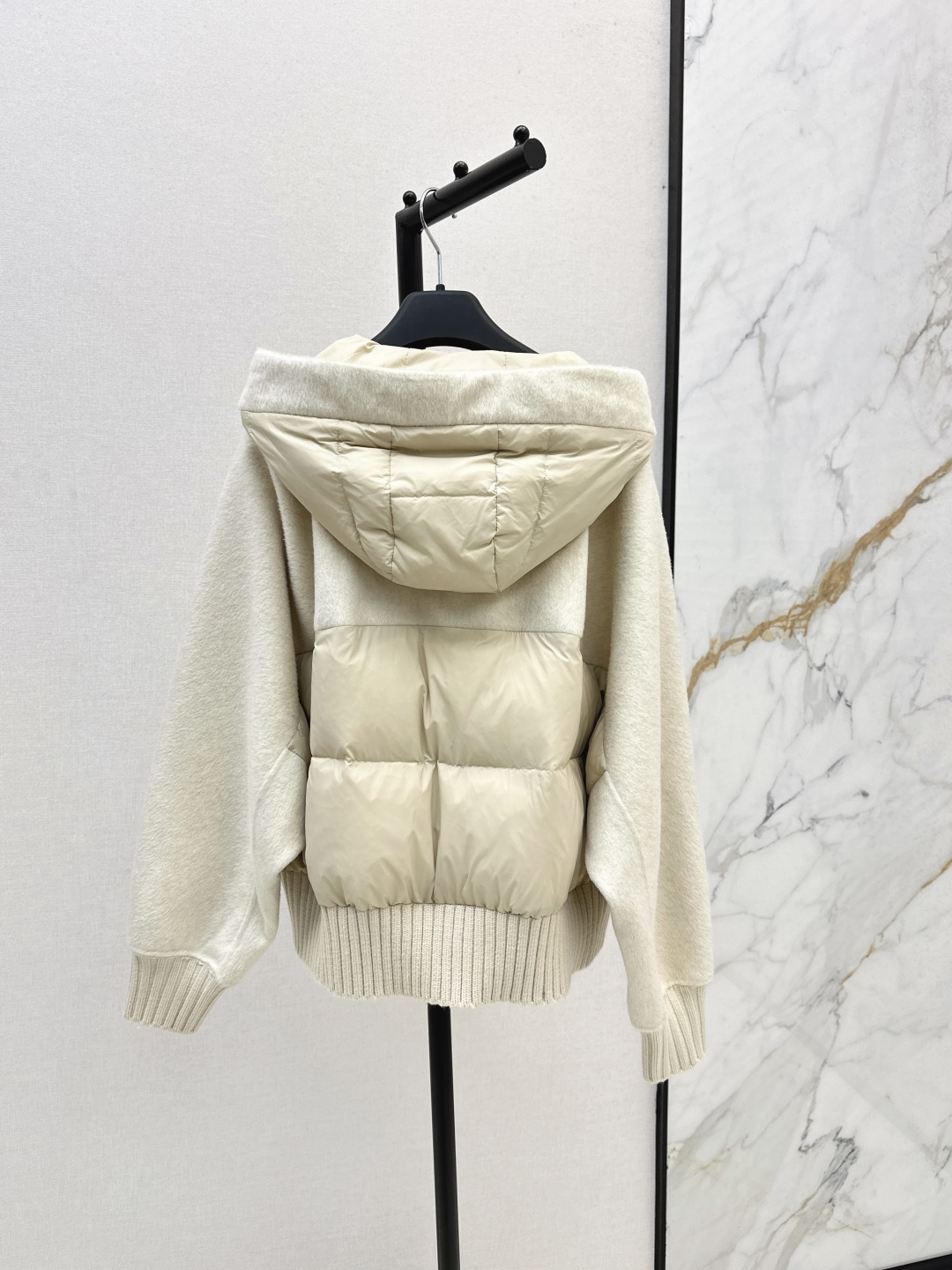 Max Mara Women's Wool-Blend Hooded Down Jacket, Short Padded Coat 10 cmp i1756713672677 6342 0 9