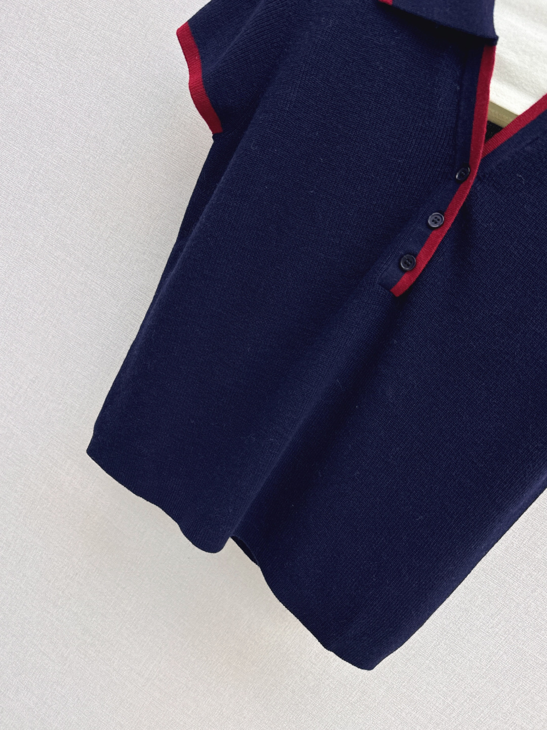 Stylish Polo Collar Short Sleeve Sweater - Chic and Flattering Design 8 cmp i1756715172998 2501 0 6