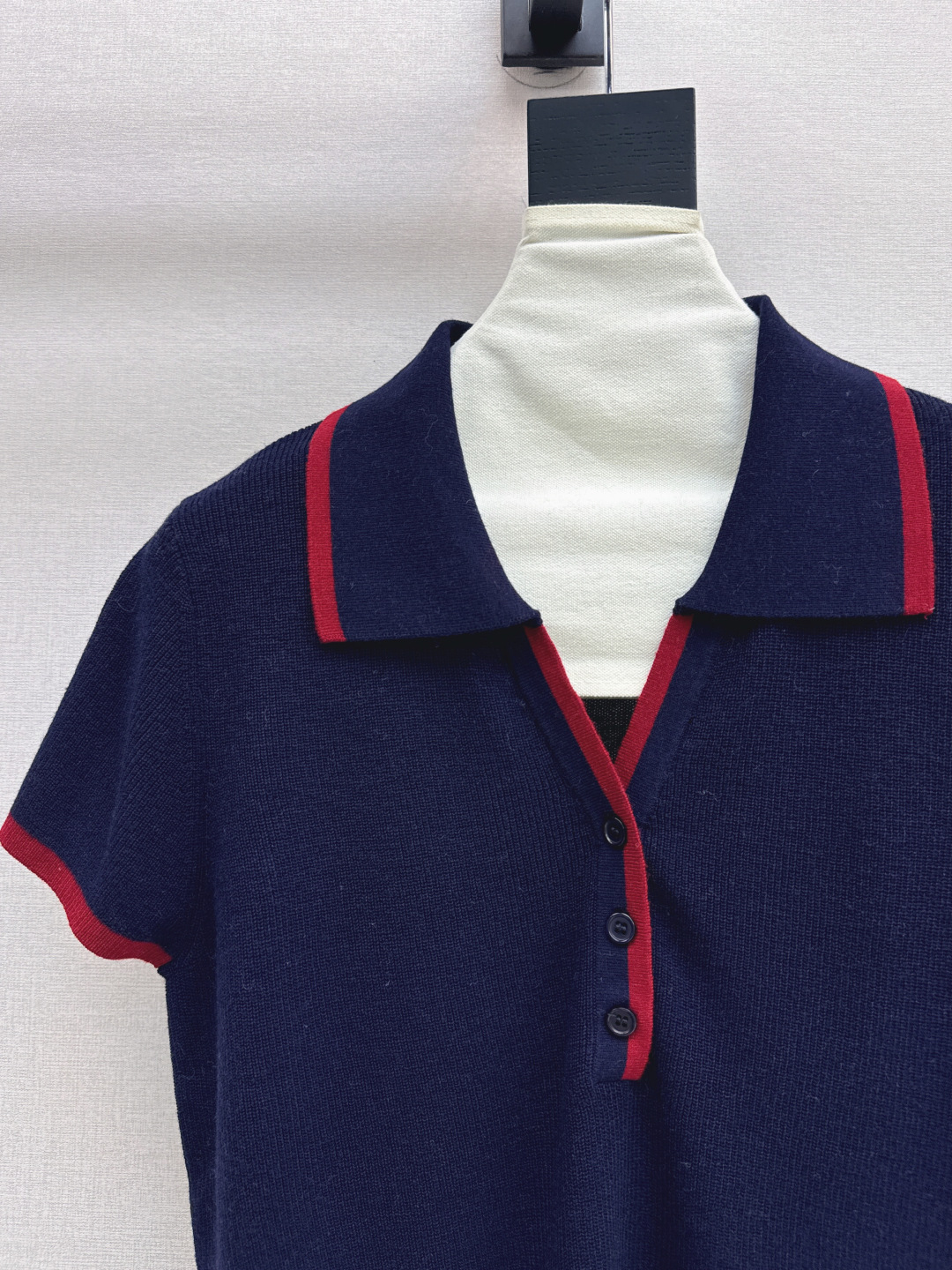 Stylish Polo Collar Short Sleeve Sweater - Chic and Flattering Design 6 cmp i1756715172999 5871 0 4