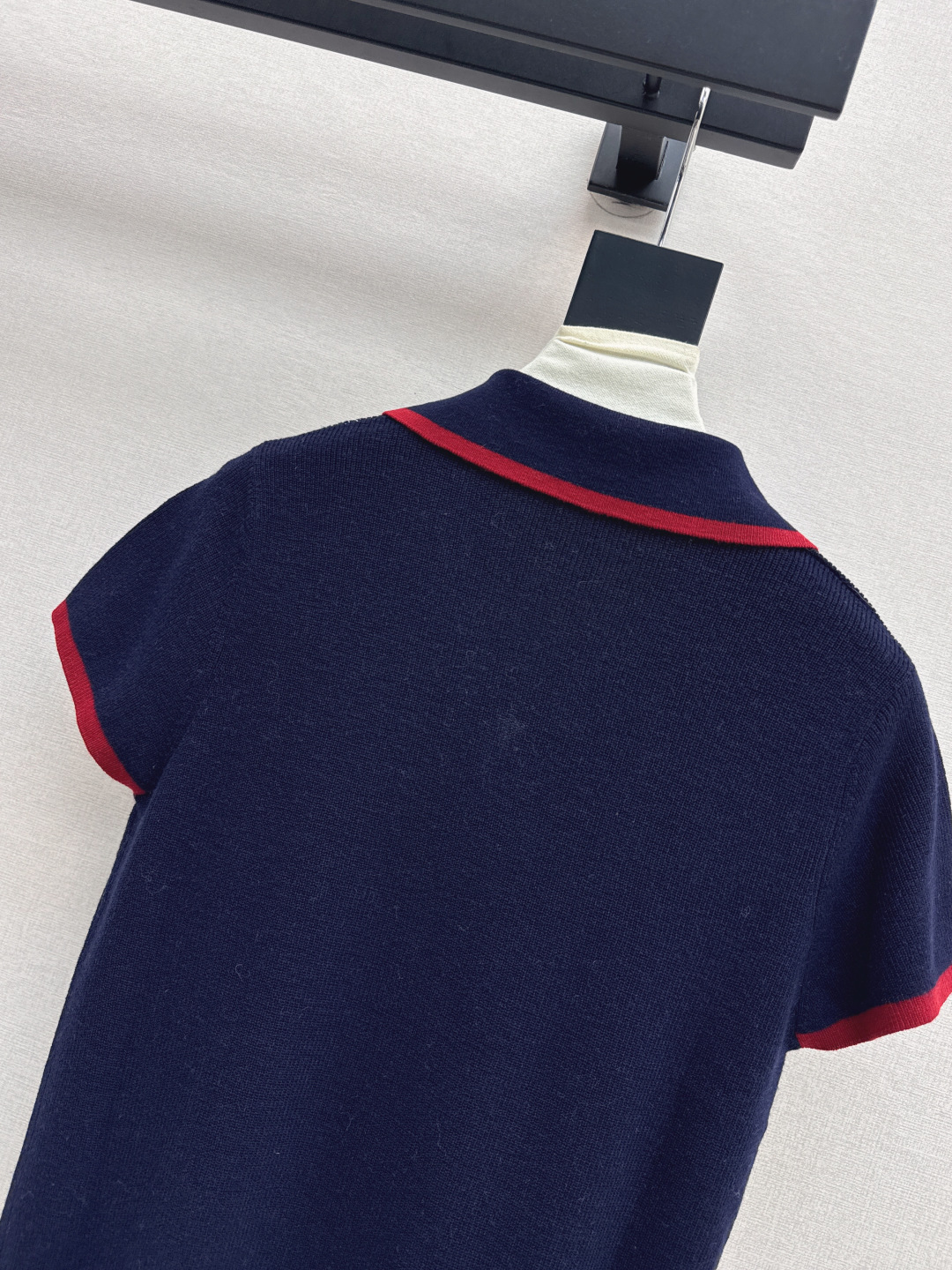 Stylish Polo Collar Short Sleeve Sweater - Chic and Flattering Design 10 cmp i1756715177397 5673 0 8