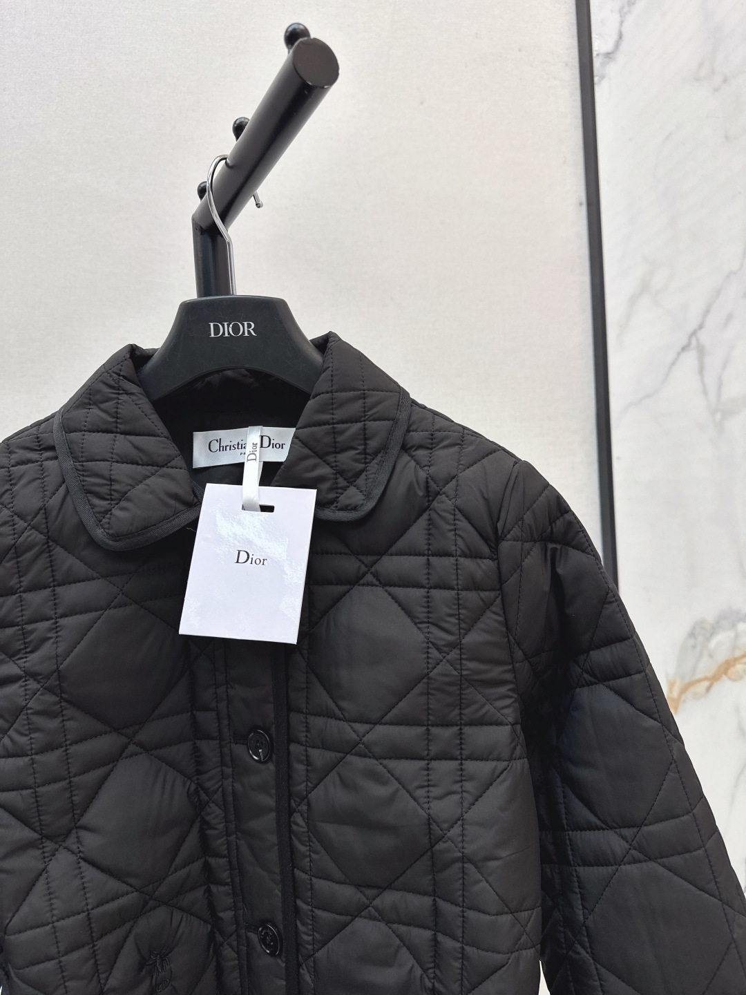 Dior Quilted Long Coat with Belt, Fall/Winter, Black Nylon, Slim Fit 6 cmp i1756718280835 2641 0 4