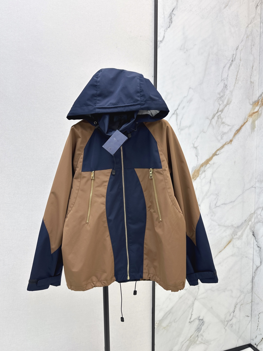 Women's Color Block Hooded Windbreaker Jacket - Stylish & Functional 2 cmp i1756795360914 2203 0 0