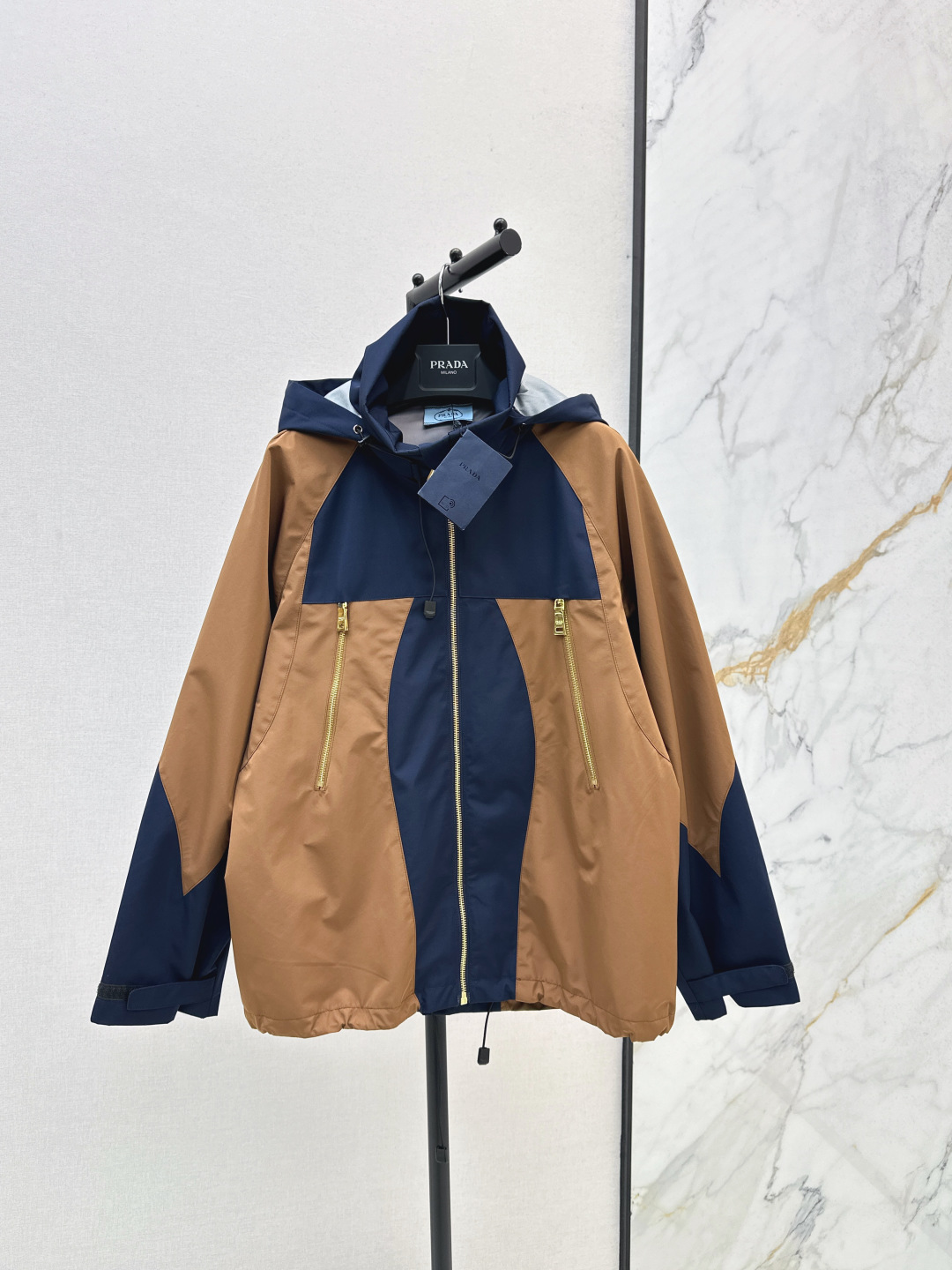 Women's Color Block Hooded Windbreaker Jacket - Stylish & Functional 3 cmp i1756795360914 9002 0 1