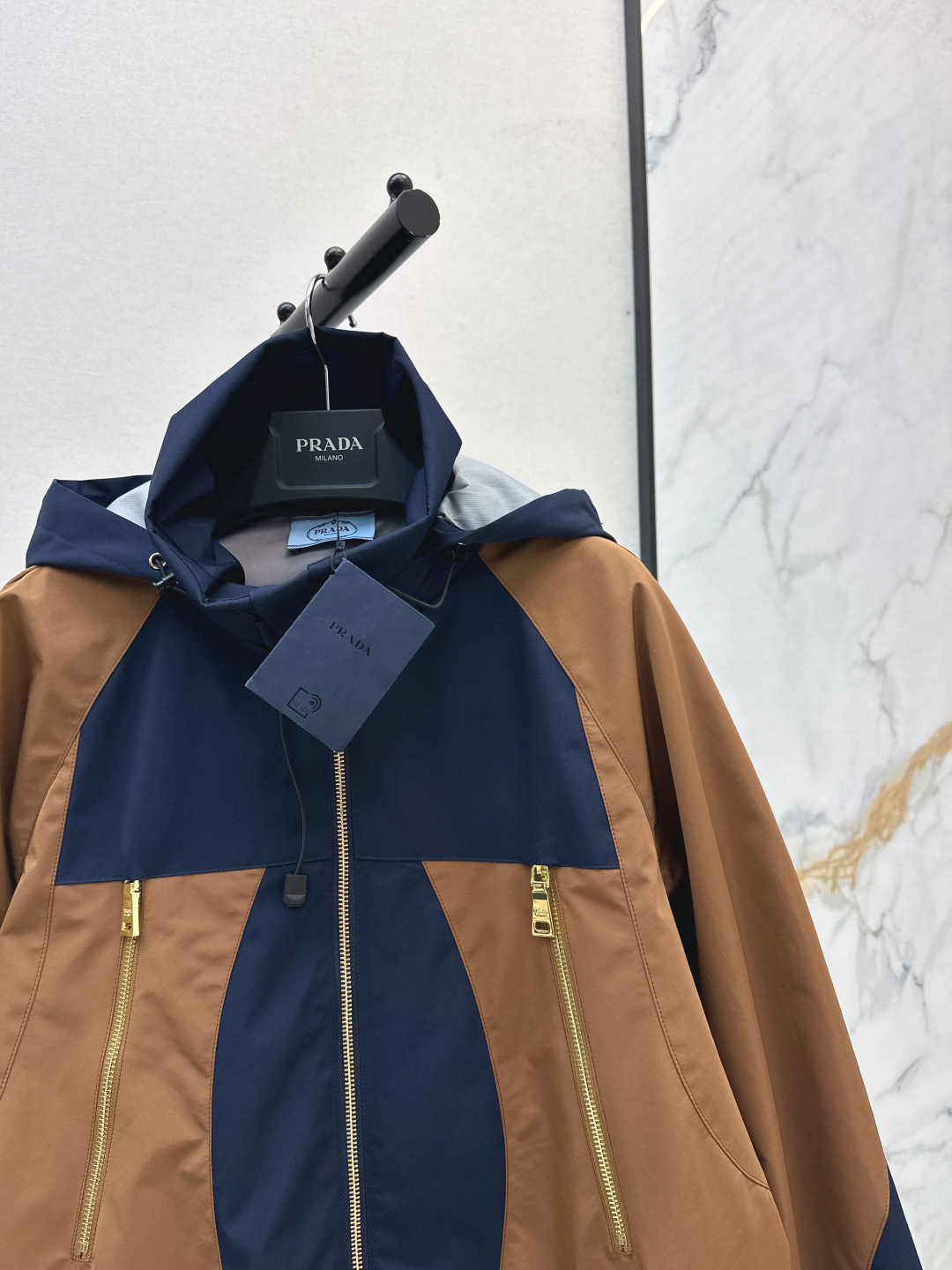 Women's Color Block Hooded Windbreaker Jacket - Stylish & Functional 4 cmp i1756795363343 7874 0 3