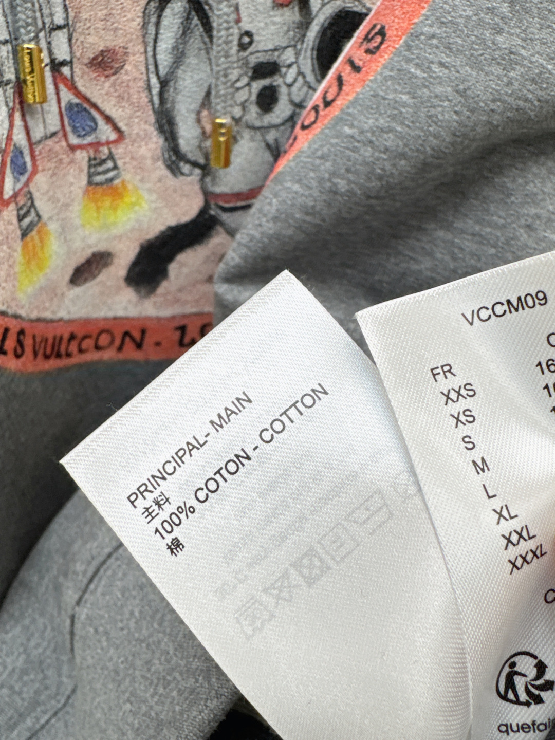 Louis Vuitton Grey Astronaut Print Hoodie Sweatshirt for Women 9 cmp i1757939731837 4856 0 7