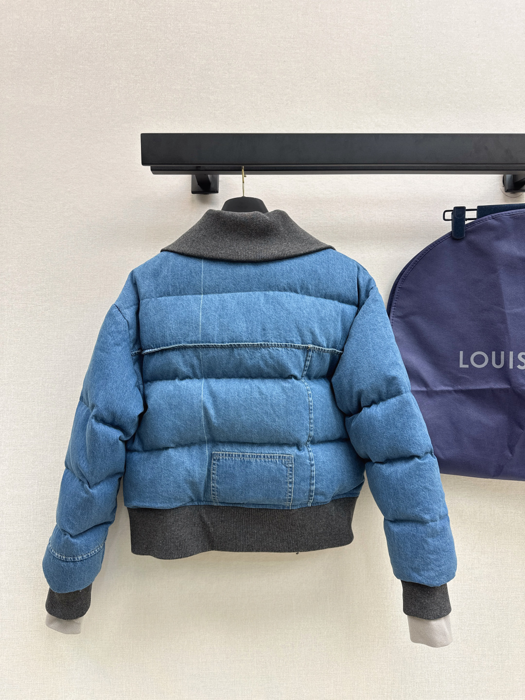 Louis Vuitton Denim Puffer Jacket: Winter Fashion, Warm and Stylish 10 cmp i1757940222706 150 0 8