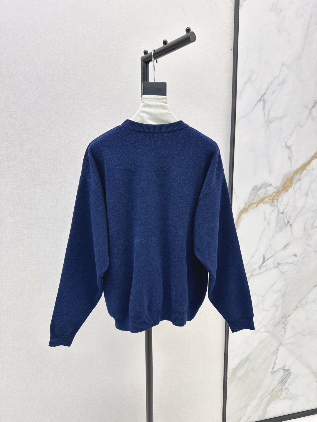 Alexander Wang Embossed Logo Wool Sweater, Women's Round Neck Pullover 9 cmp i1757943377287 9387 0 7