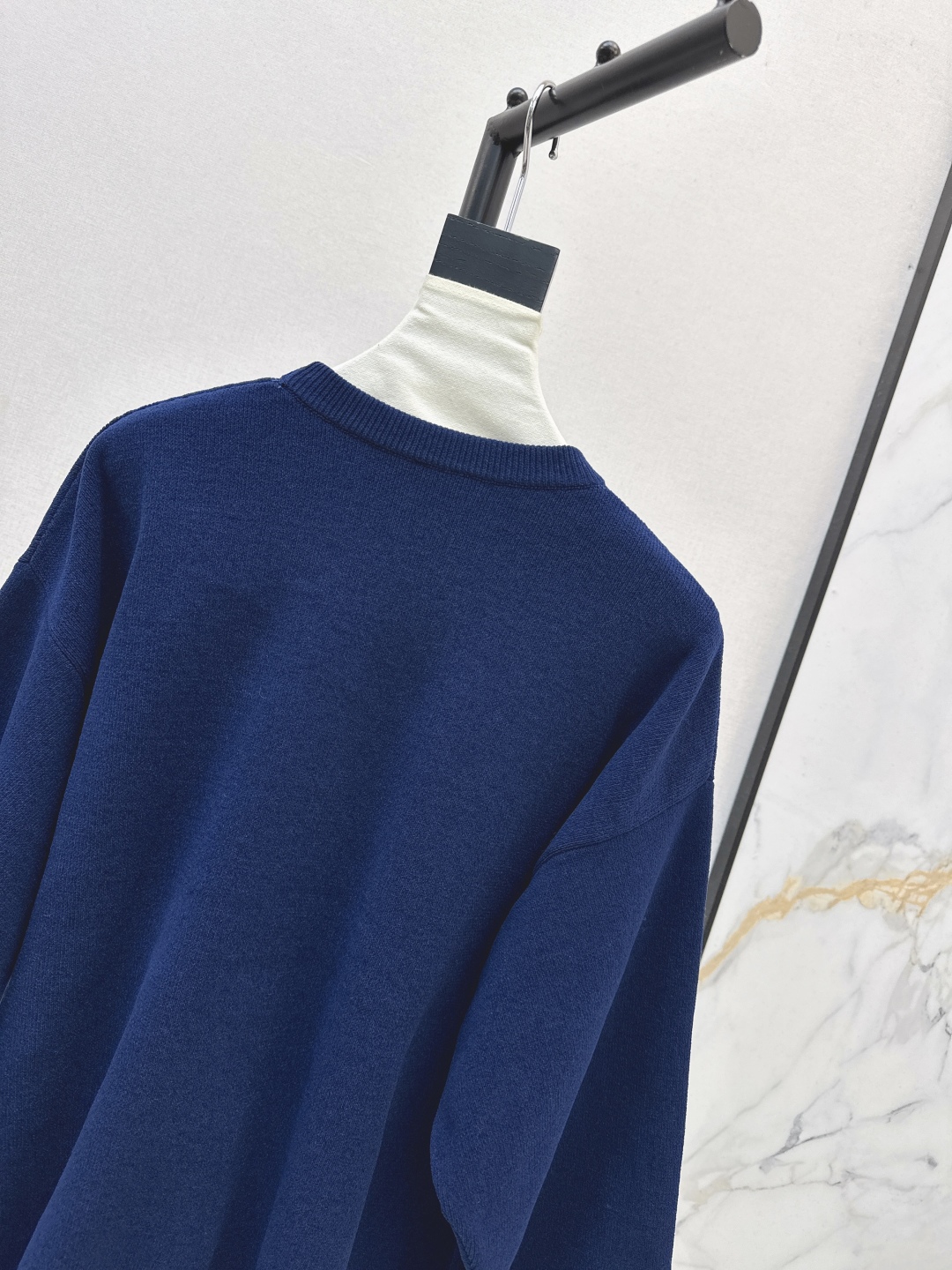 Alexander Wang Embossed Logo Wool Sweater, Women's Round Neck Pullover 10 cmp i1757943381550 1004 0 8