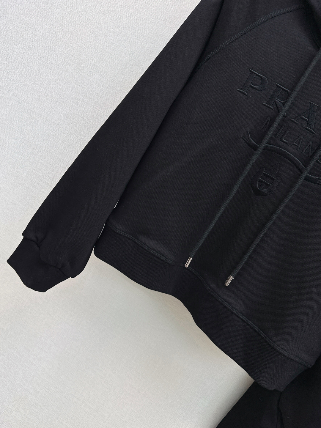 Prada Women's Black Hoodie and Joggers Set - Casual Loungewear Outfit 6 cmp i1758020756144 6288 0 4