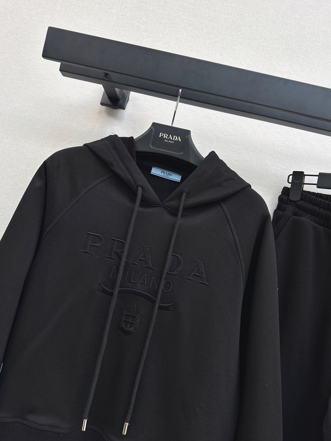 Prada Women's Black Hoodie and Joggers Set - Casual Loungewear Outfit 4 cmp i1758020756145 794 0 2