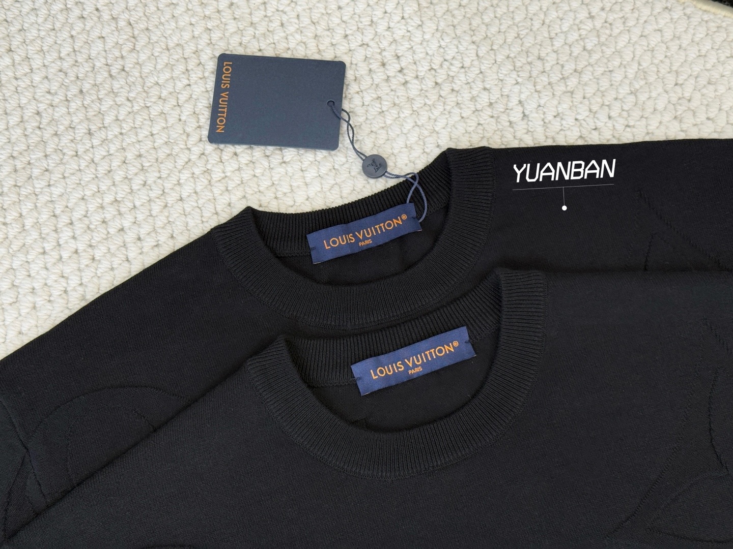 Louis Vuitton Monogram Black Sweater, Classic Design, Luxurious Comfort 3 cmp i1760198992314 3392 0 1