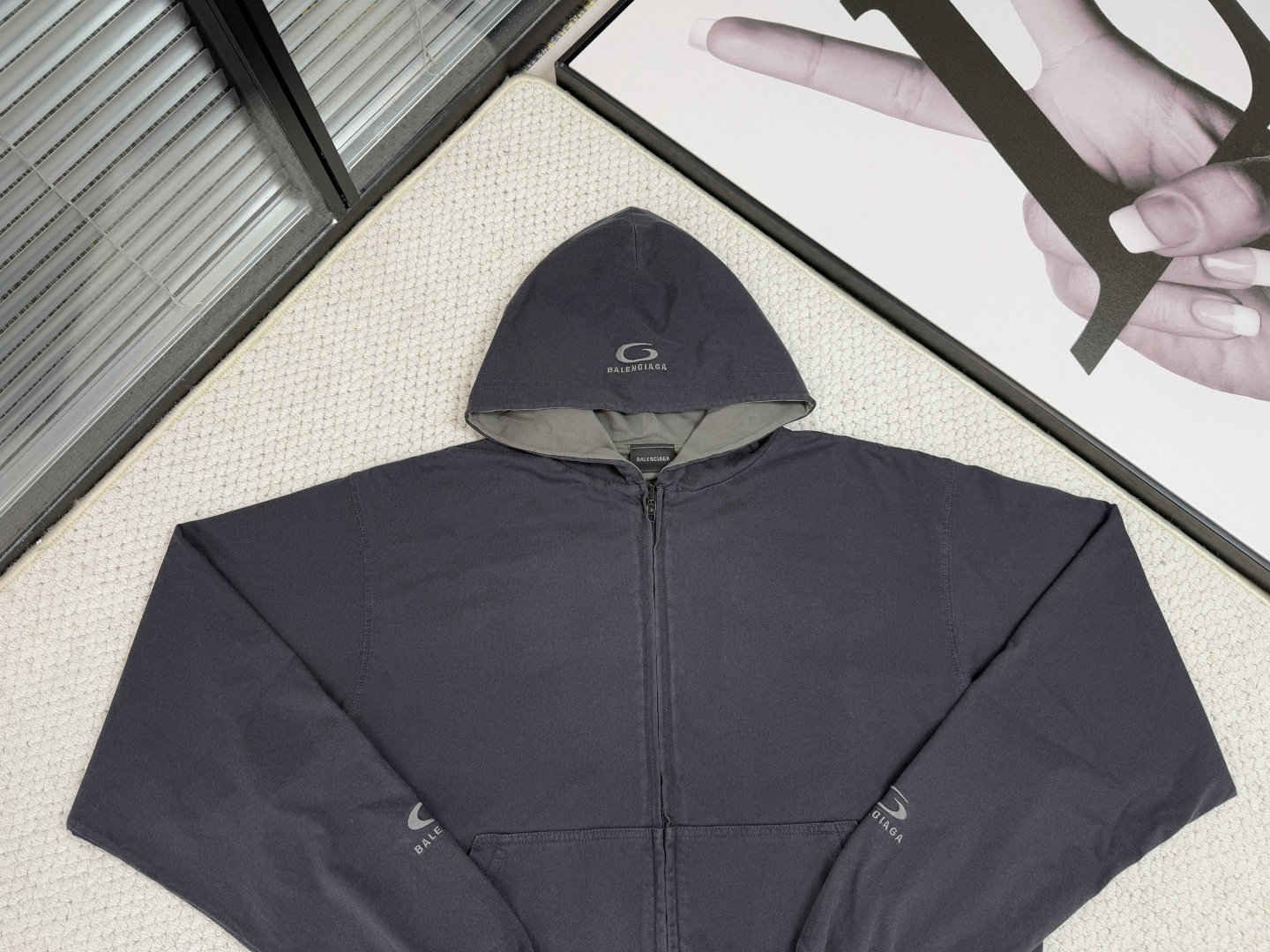 Balenciaga Reversible Zip-Up Hoodie - BLCG Logo, Size S to XL Available 5 cmp i1760534874422 911 0 8