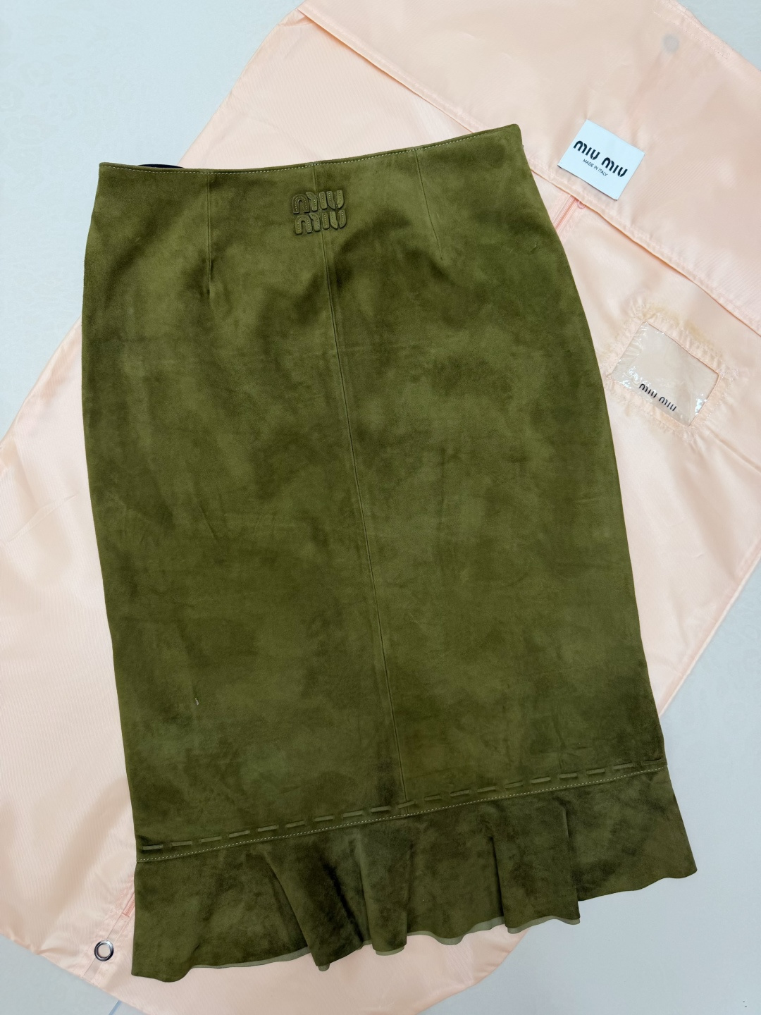 NO:945656,A touch of green in spring Detailed picture!  SML XL, Miu Miu-clothing,19860909春日里的一抹绿 细节图！SML XL,缪缪-服装,,Women's clothing