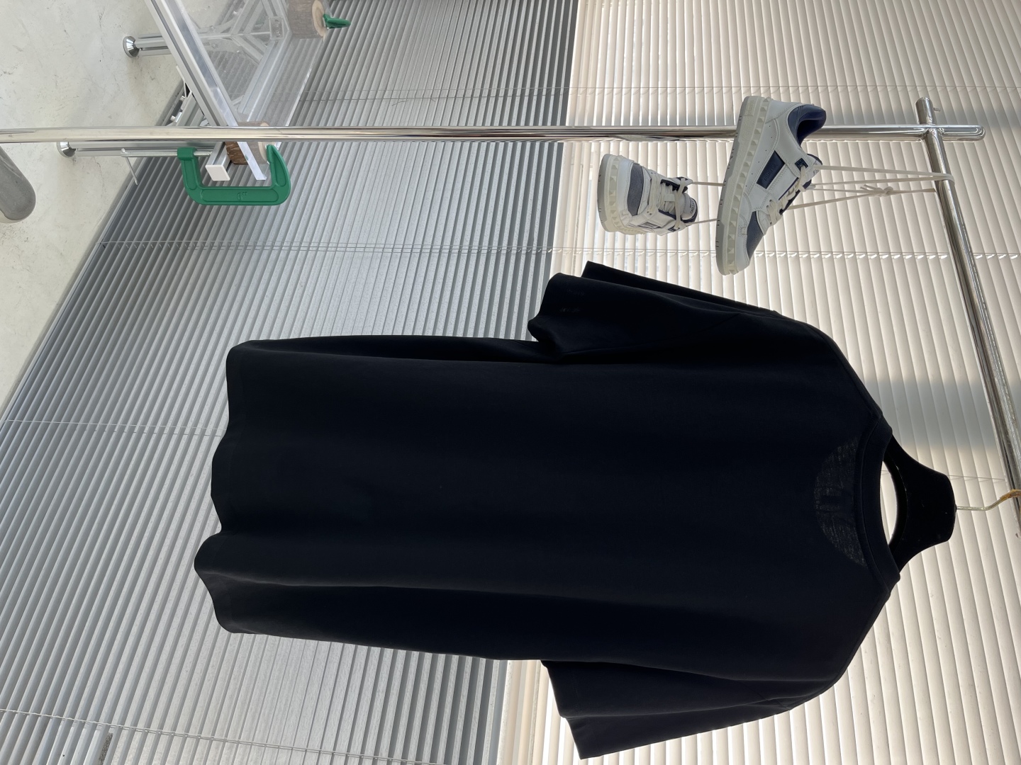 Loewe x Suna Fujita Embroidered Short Sleeve Custom Grey Satin Cotton T-Shirt 8 cmp i1735822672632 2186 0 7