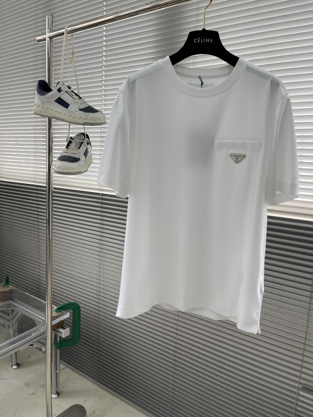 Prada Re-Nylon Patch Pocket T-Shirt | Soft, Durable & Comfortable 1 cmp i1739529233371 4451 0 5