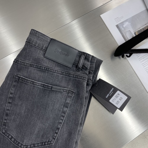 SAINT LAURENT Slim-Fit Denim Jeans - Versatile, Stylish, and Comfortable 1 SAINT LAURENT Slim-Fit Denim Jeans - Versatile, Stylish, and Comfortable