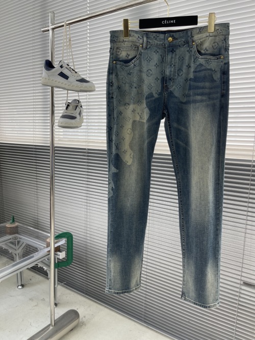 Louis Vuitton 25 Denim Pants, Straight-Leg, Vintage Wash, Sizes 29-38 1 Louis Vuitton 25 Denim Pants, Straight-Leg, Vintage Wash, Sizes 29-38